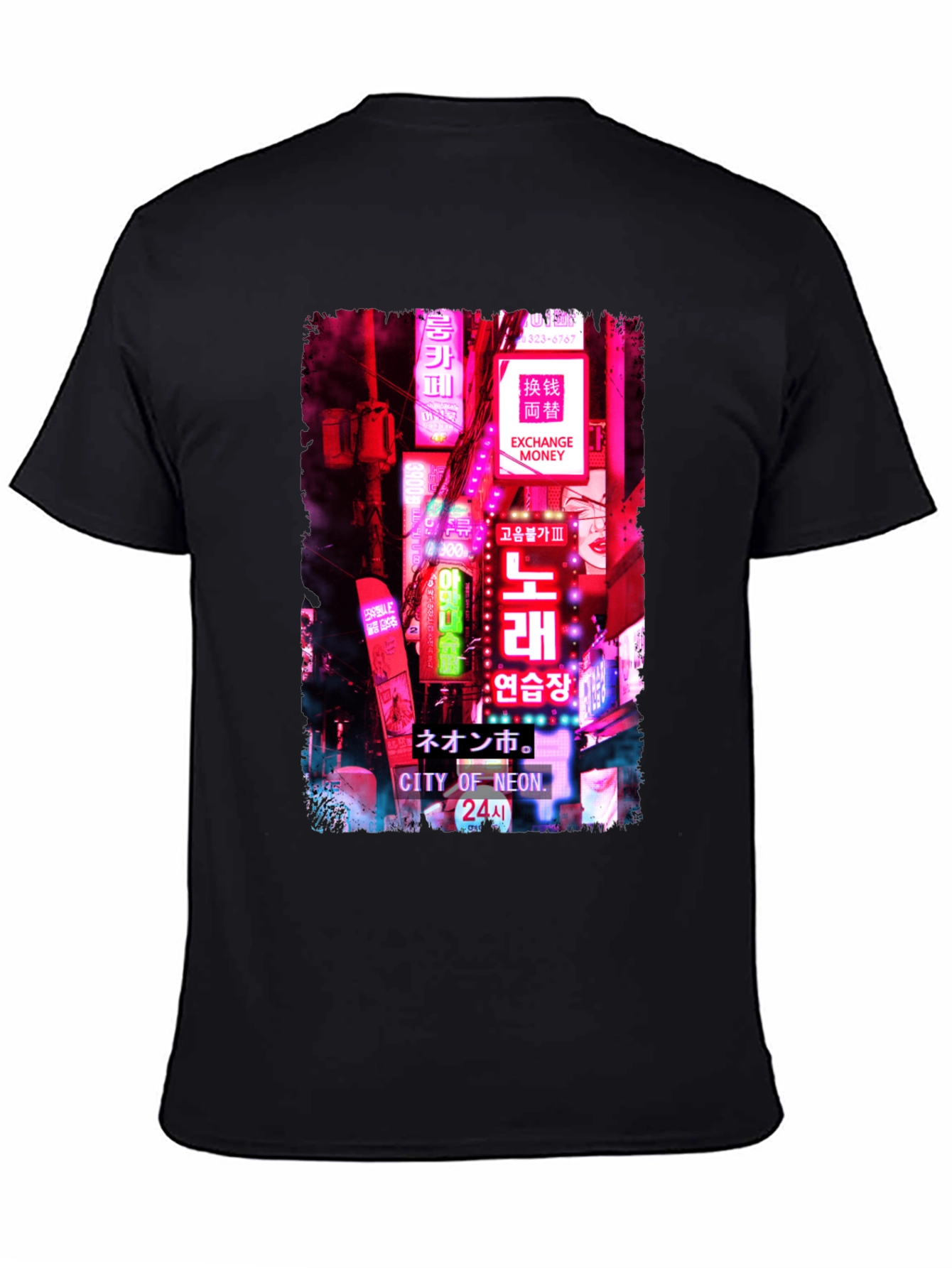 City of Neon T-Shirt: Urban Style