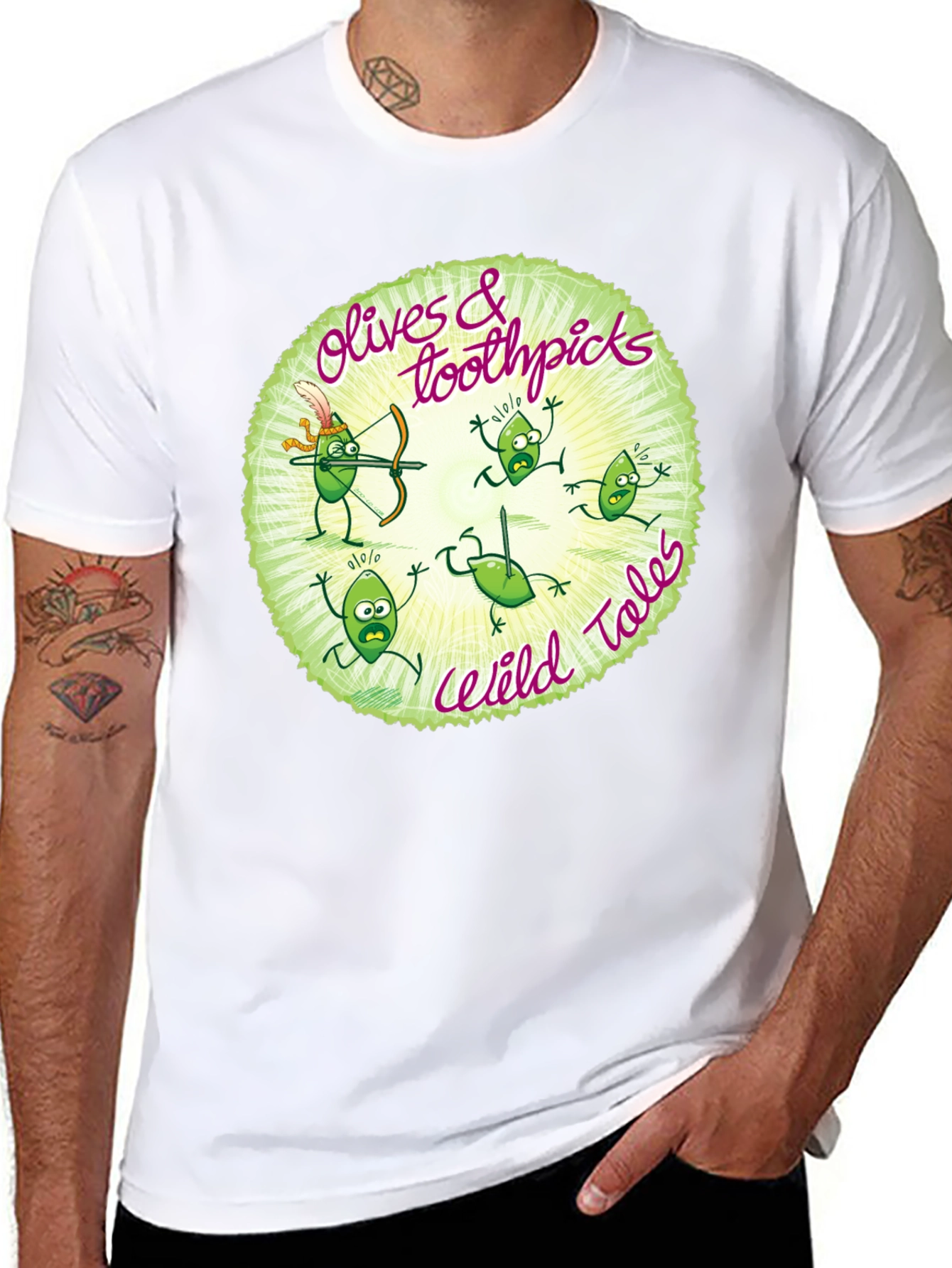 Olives & Toothpicks Wild Tales Graphic Tee