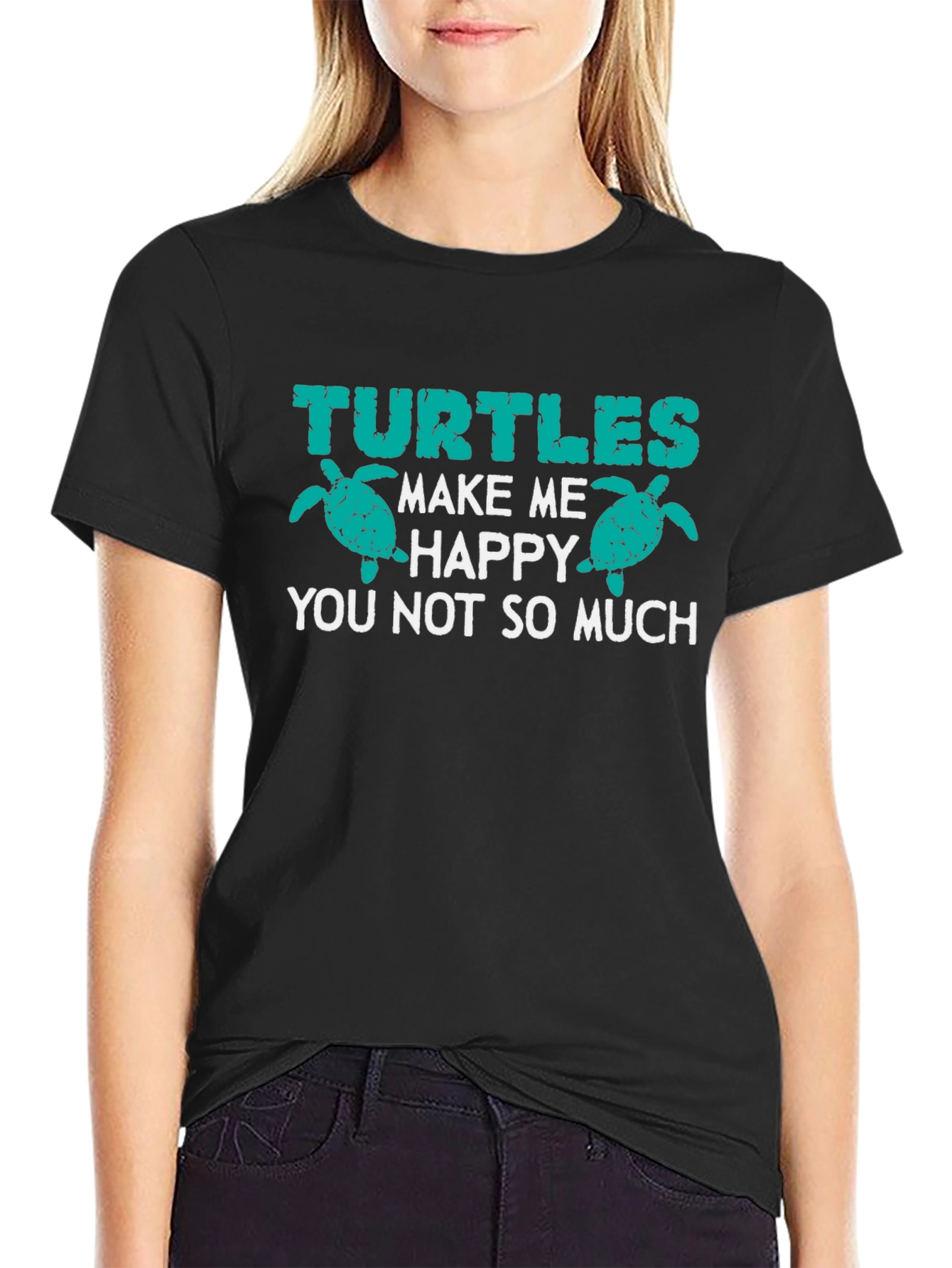 Turtles Make Me Happy Graphic Tee