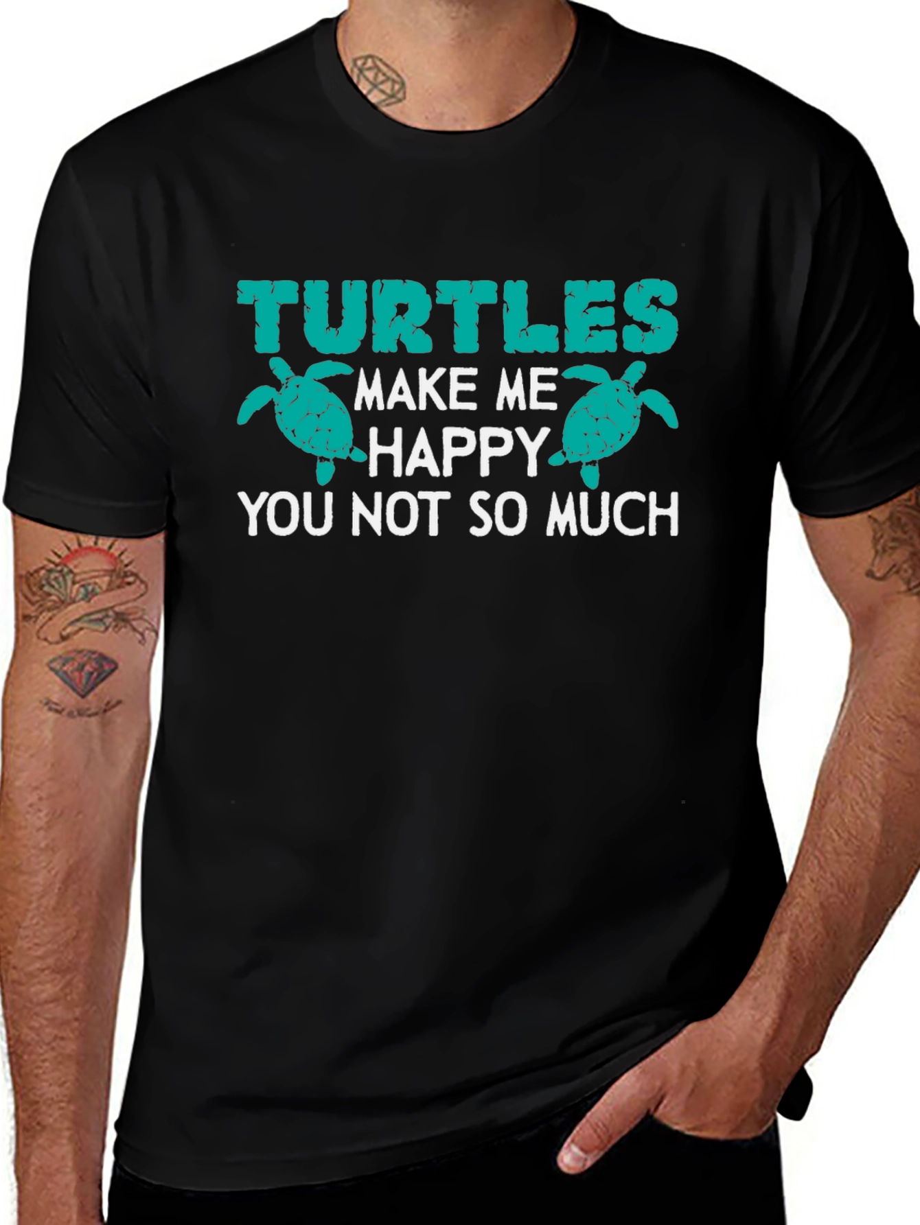Turtles Make Me Happy Graphic Tee