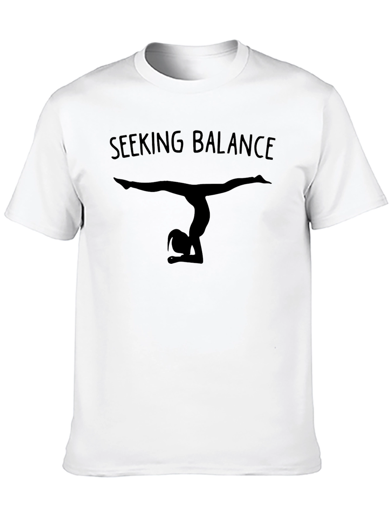Seeking Balance T-Shirt - Yoga Gymnastics Tee