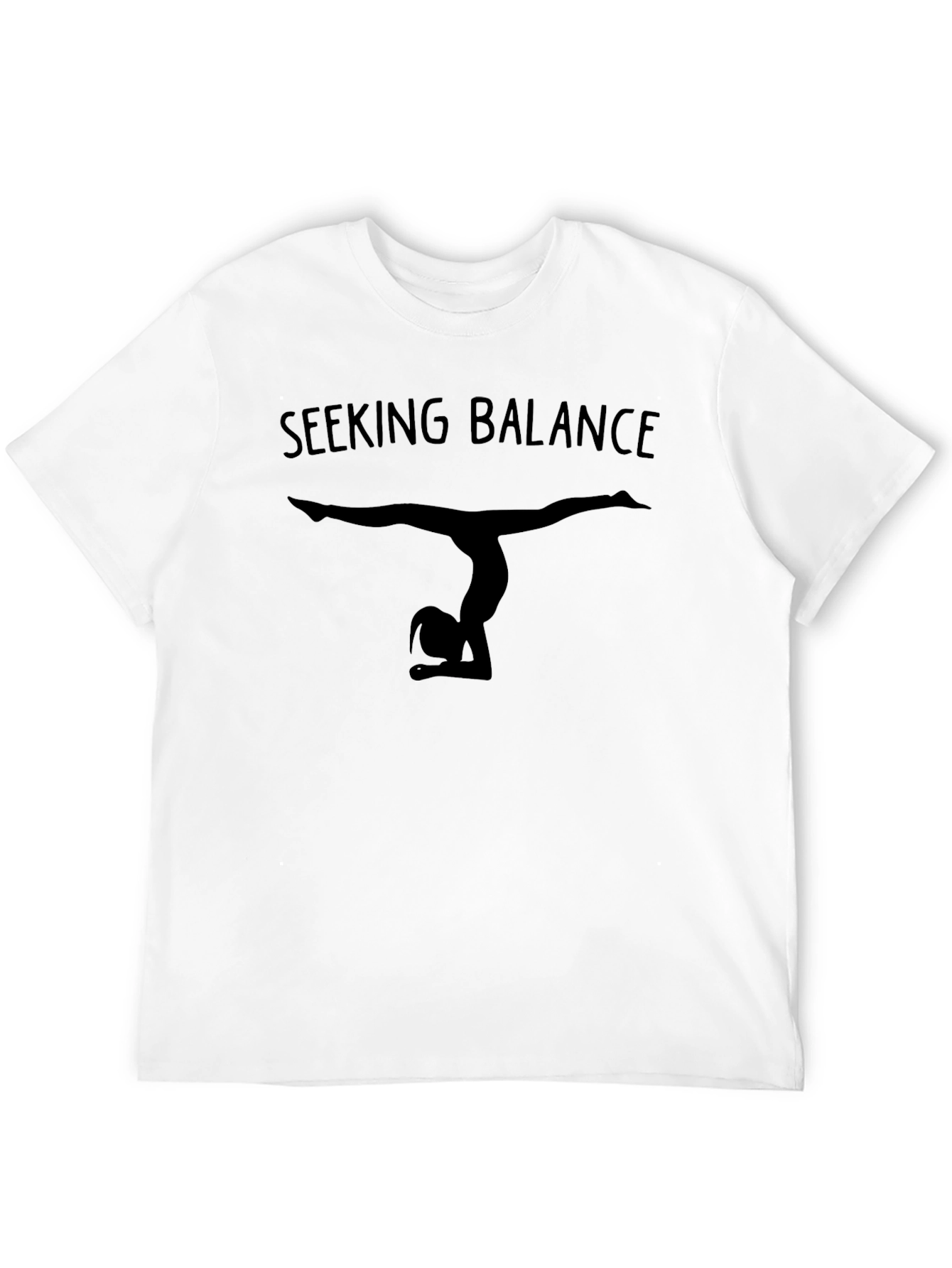 Seeking Balance T-Shirt - Yoga Gymnastics Tee