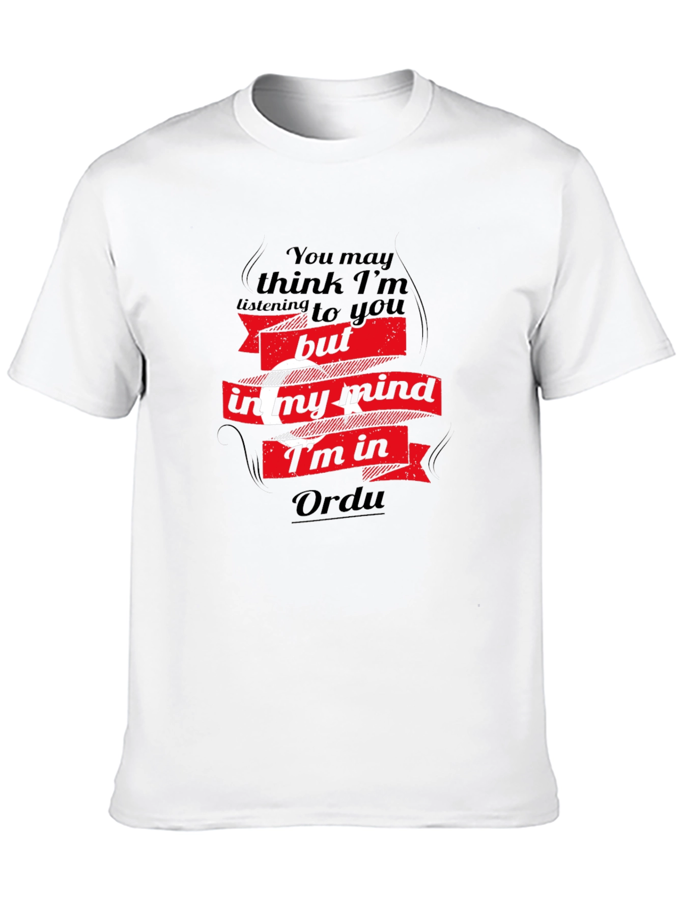 Ordu Mind T-Shirt - Black Turkish Pride Tee