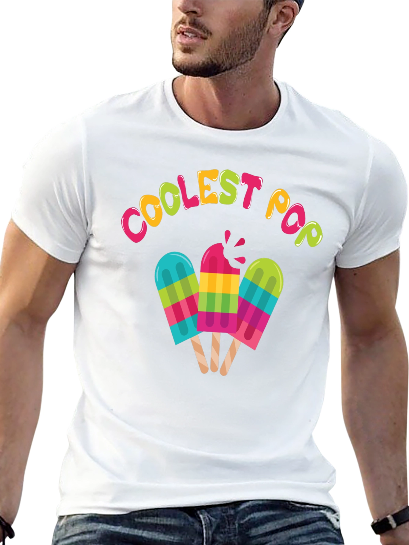 Coolest Pop Graphic T-Shirt