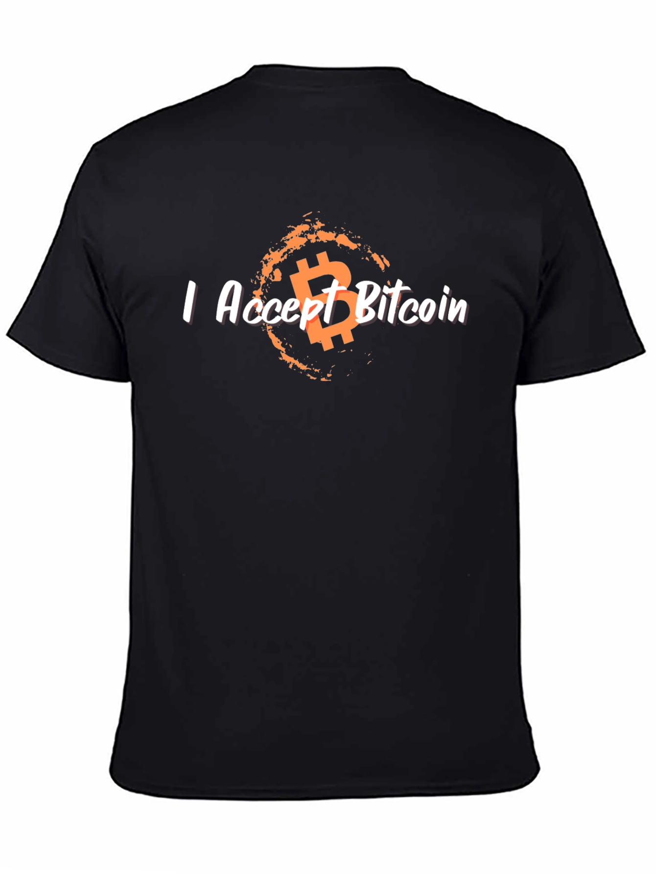 I Accept Bitcoin T-Shirt Crypto Currency Tee
