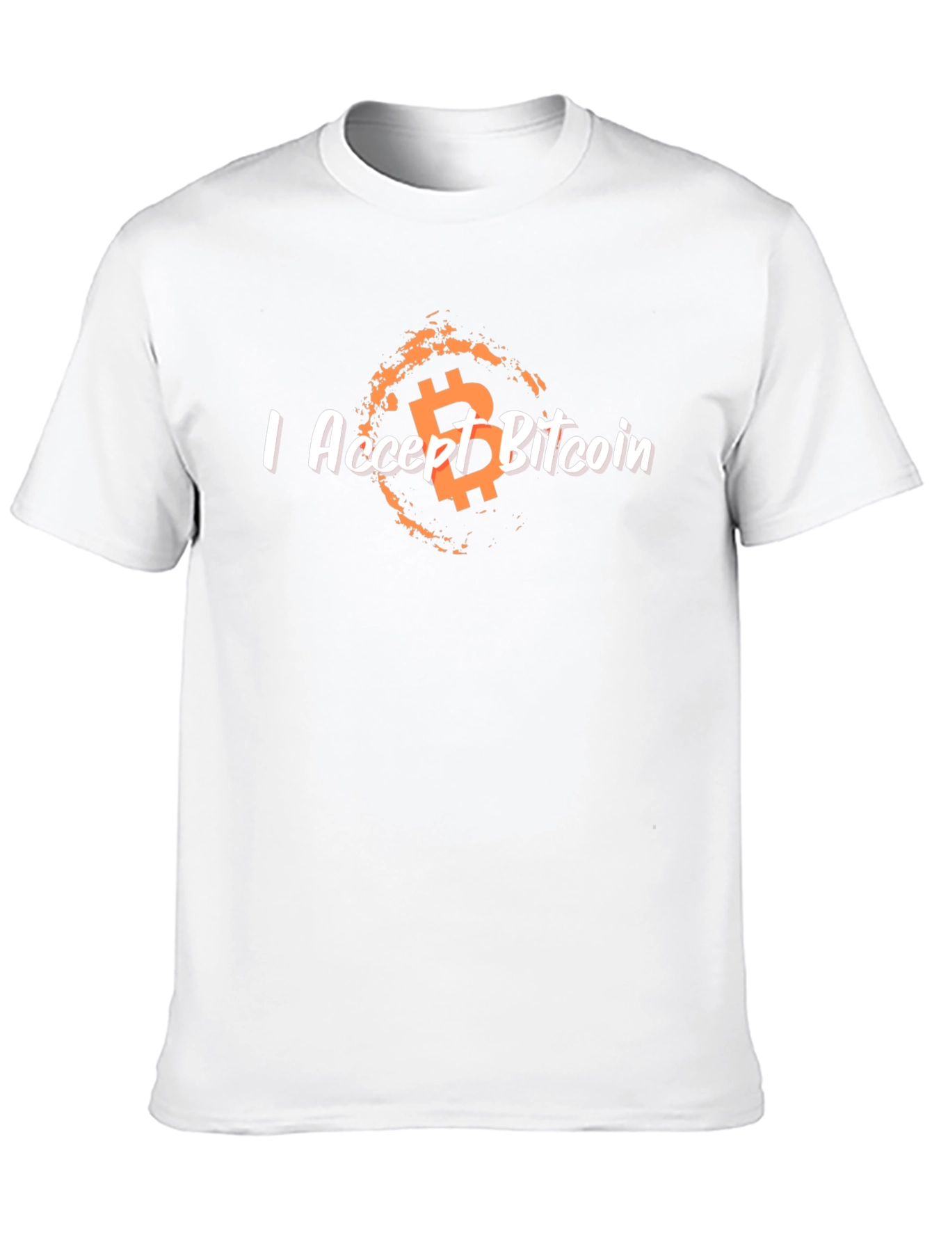 I Accept Bitcoin T-Shirt Crypto Currency Tee