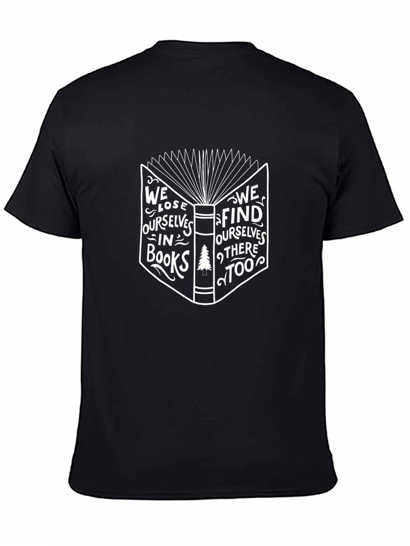 Book Lovers Tee: Find Yourself in Books