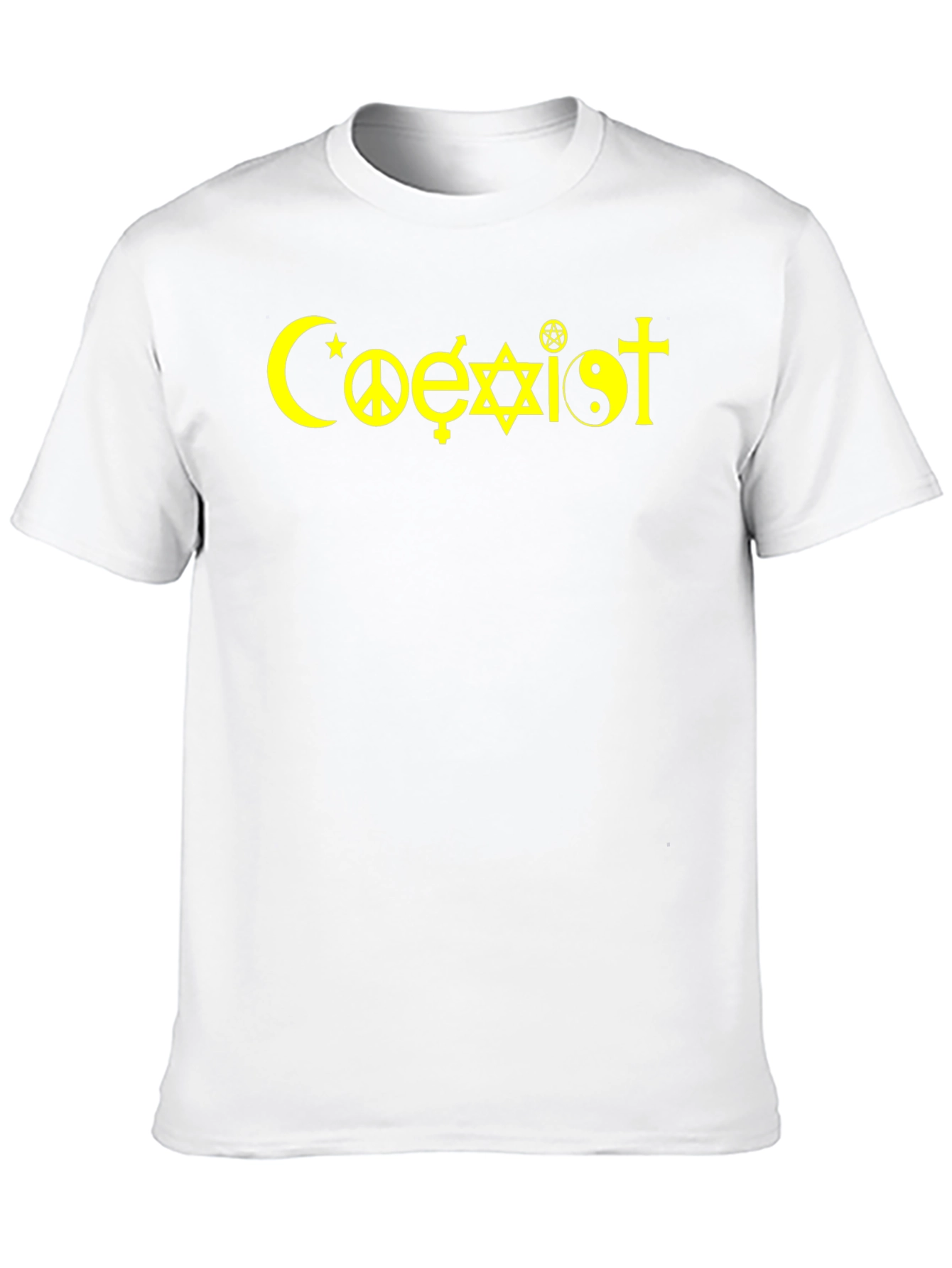 Coexist Graphic T-Shirt - Religious Tolerance Tee