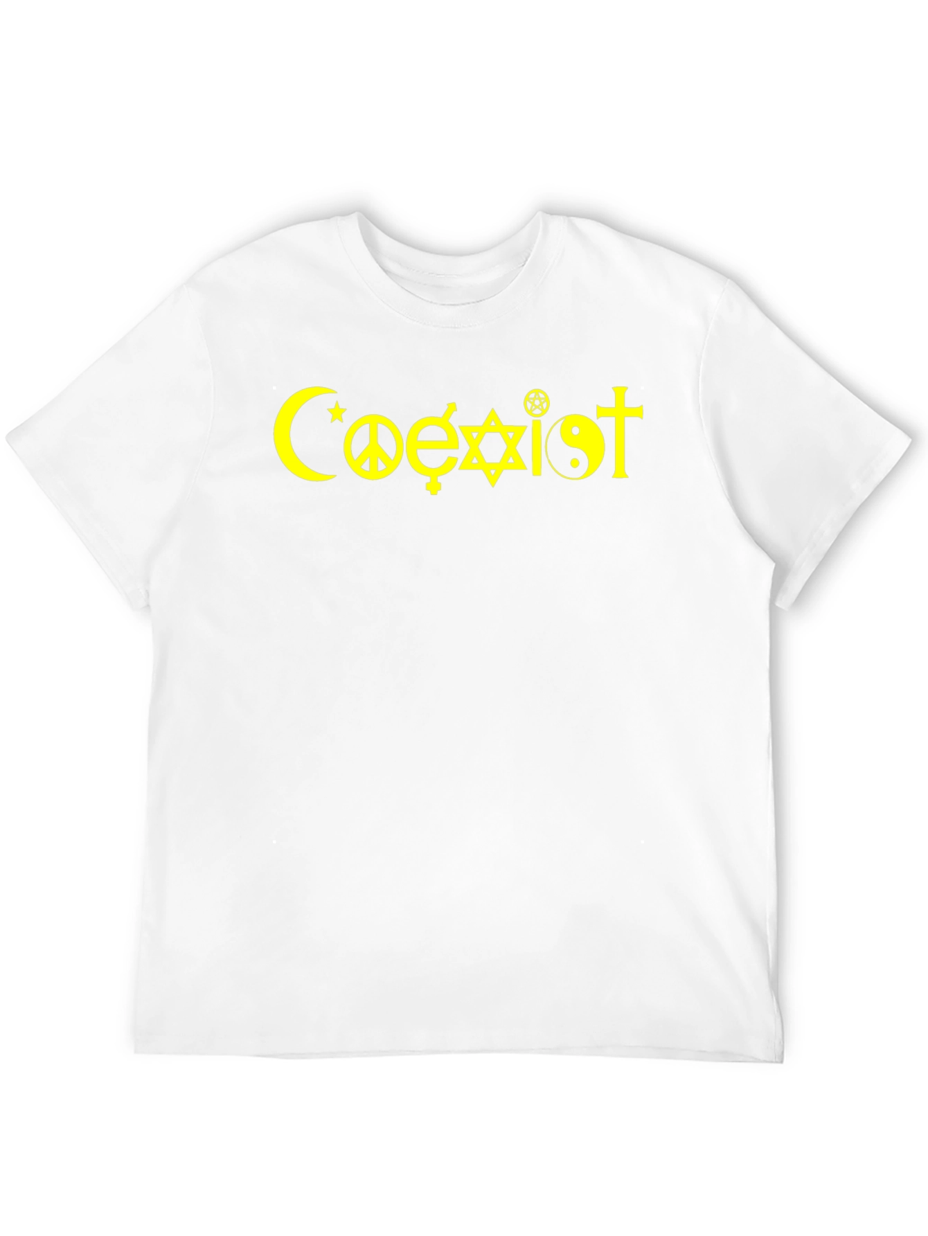 Coexist Graphic T-Shirt - Religious Tolerance Tee