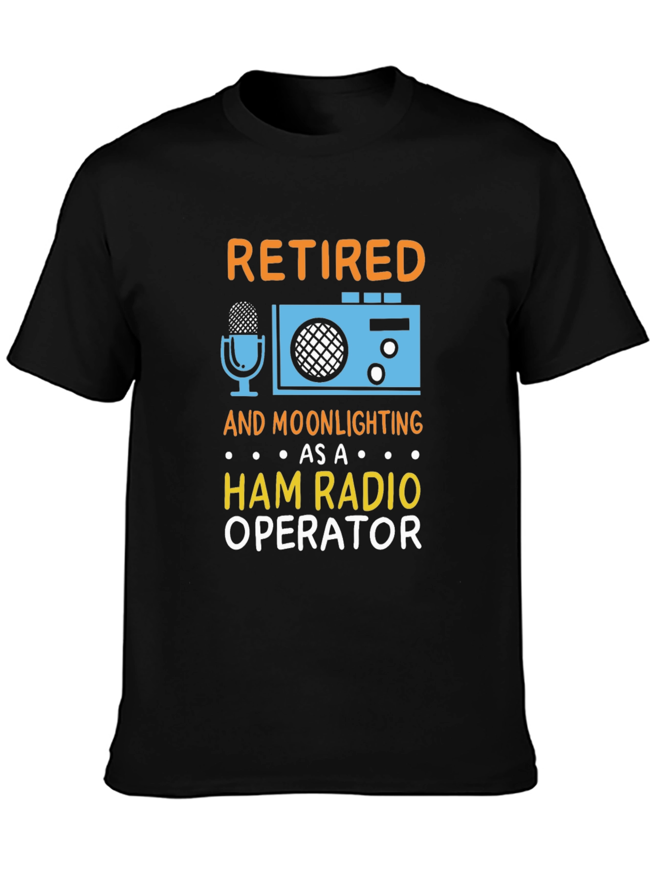 Retired Ham Radio Operator Graphic T-Shirt
