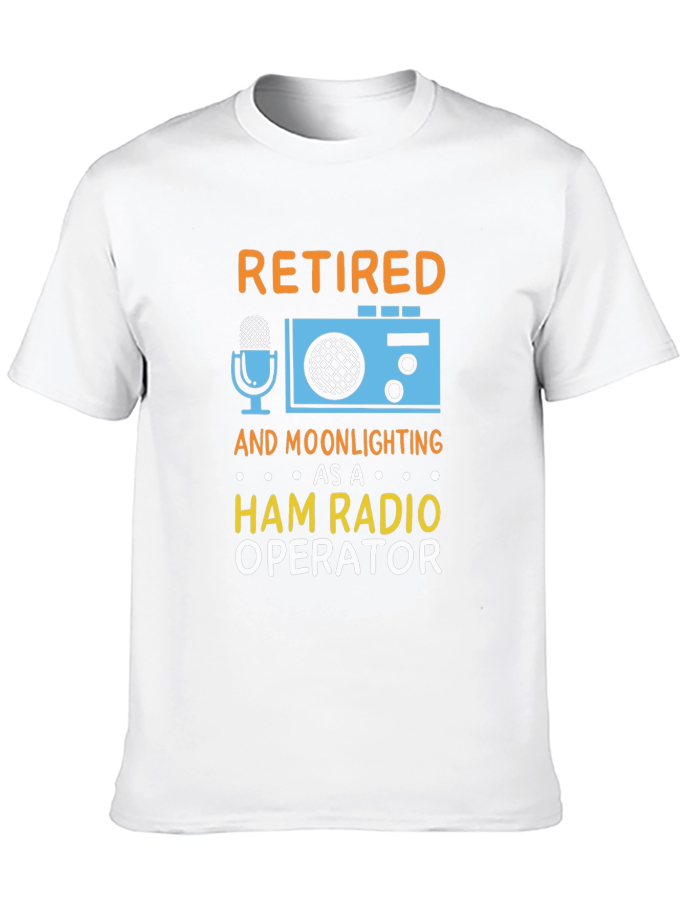 Retired Ham Radio Operator Graphic T-Shirt