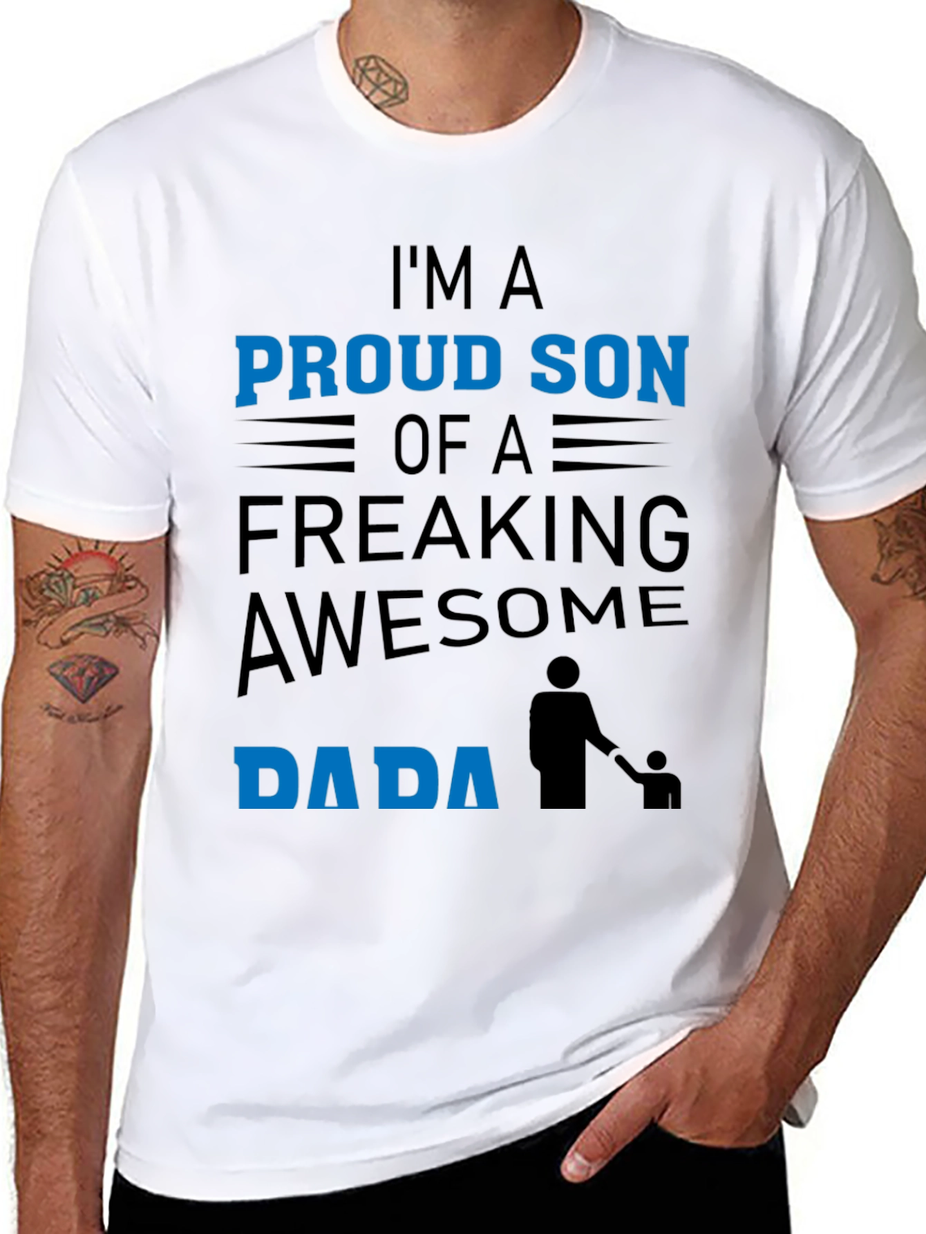 Proud Son of an Awesome Dada T-Shirt