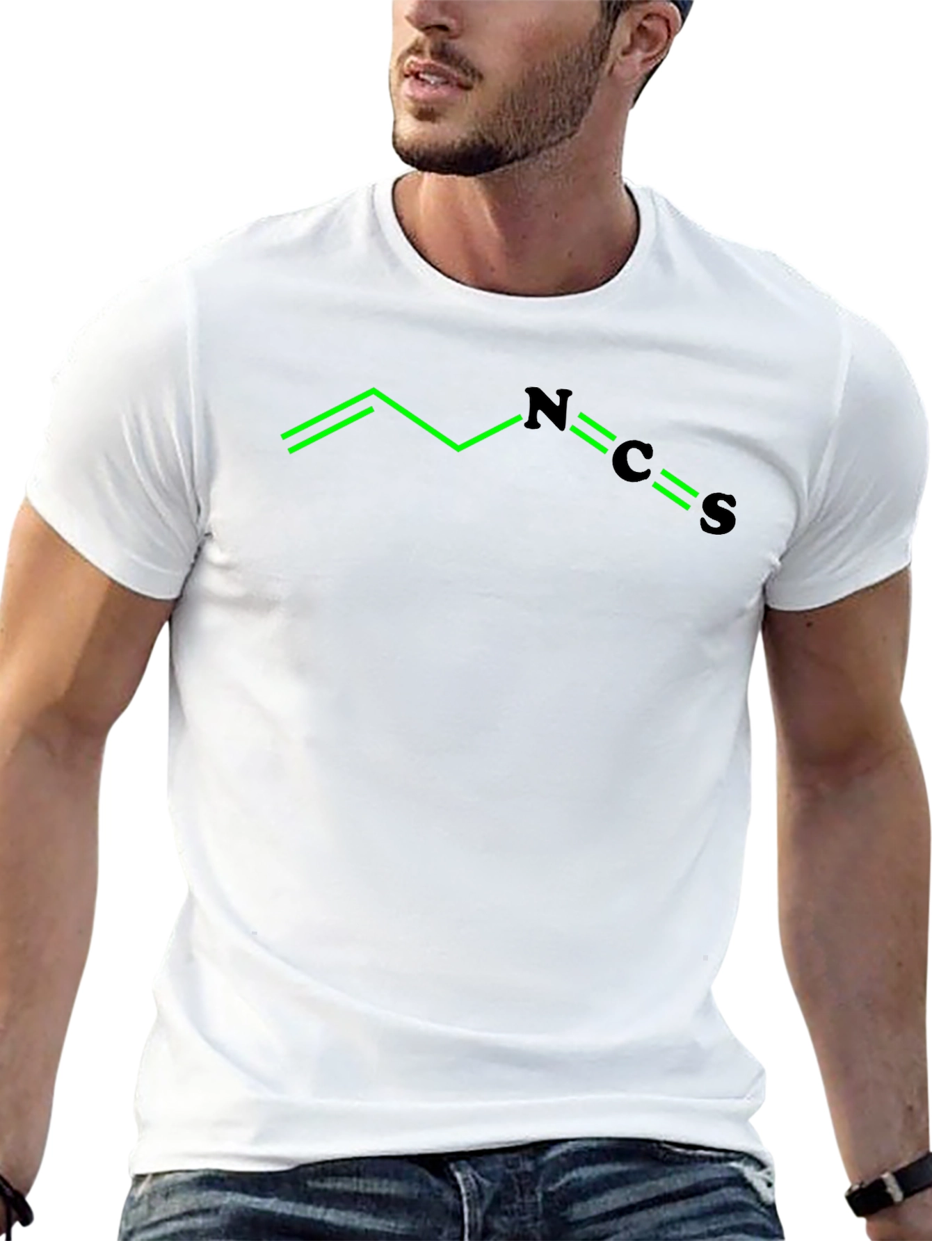 Allyl Isothiocyanate Black T-Shirt