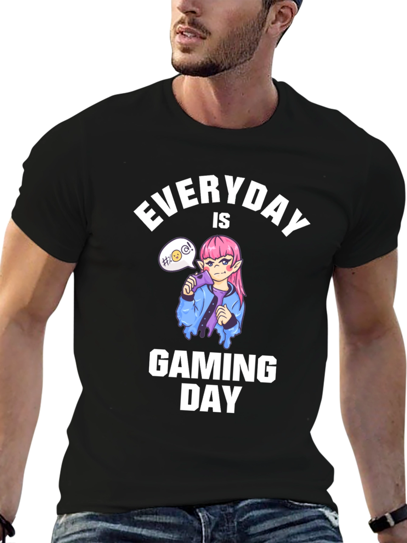 Everyday is Gaming Day T-Shirt - Gamer Apparel