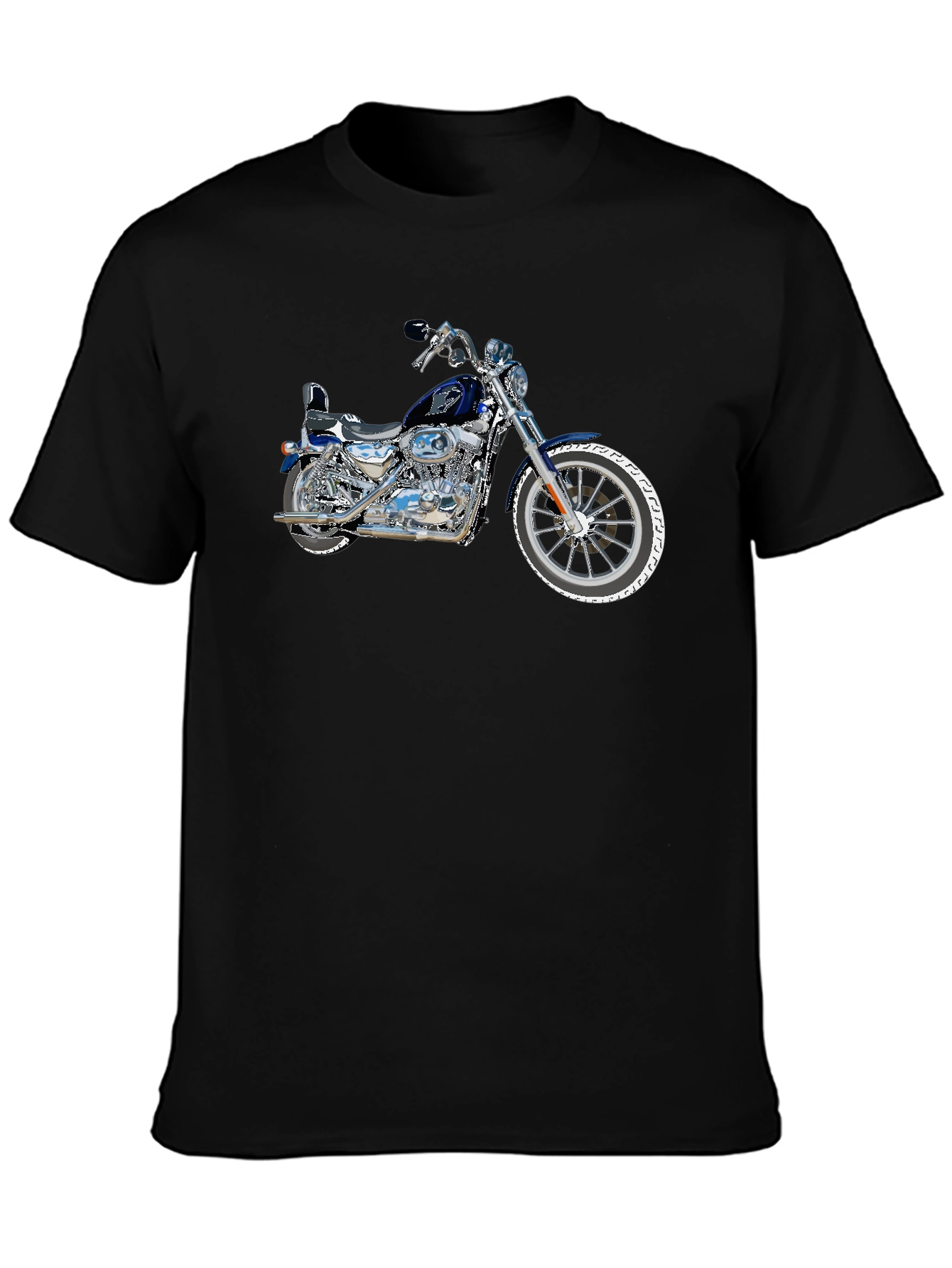 Motorcycle T-Shirt - Classic Bike Design
