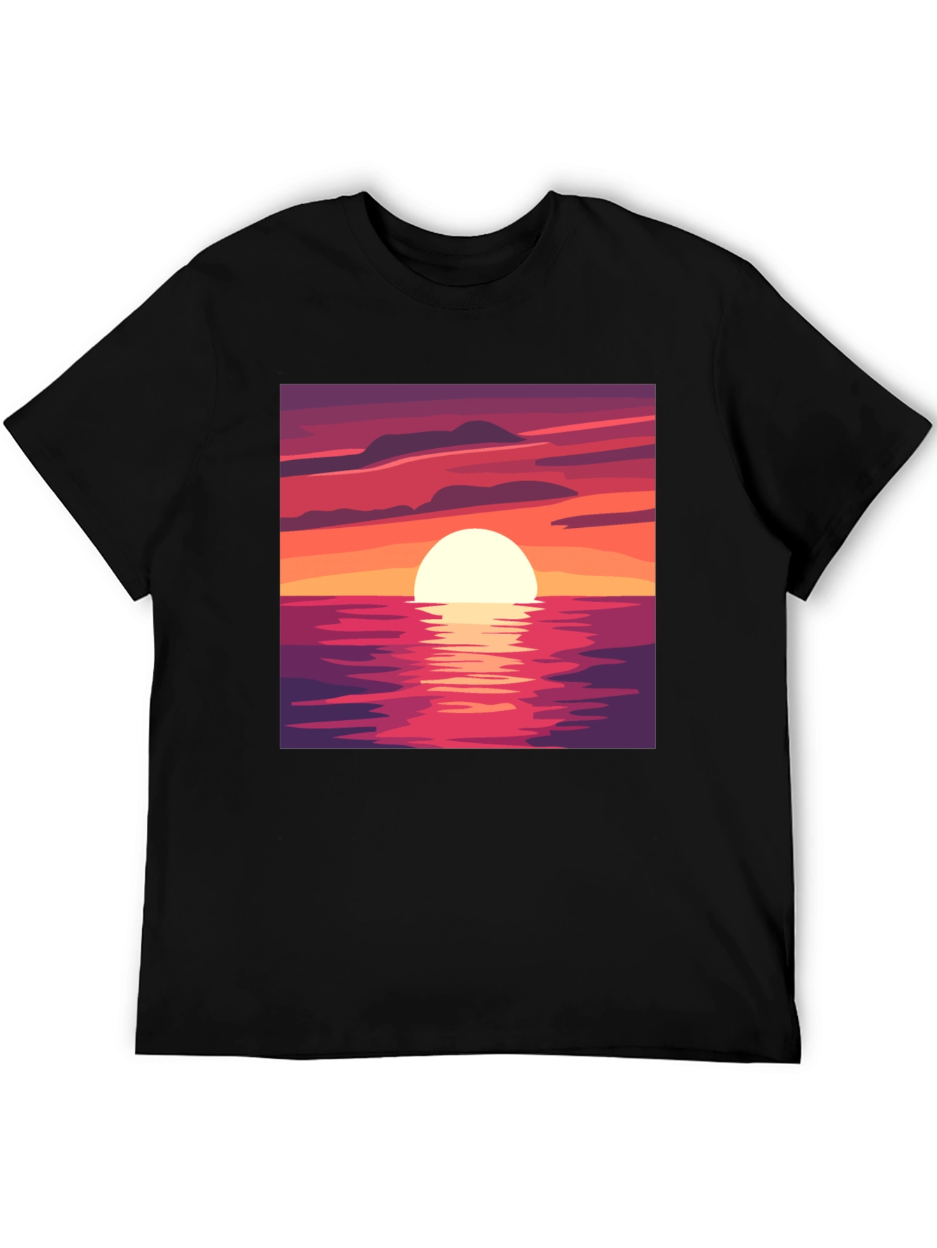 Sunset Graphic T-Shirt - Relaxed Fit