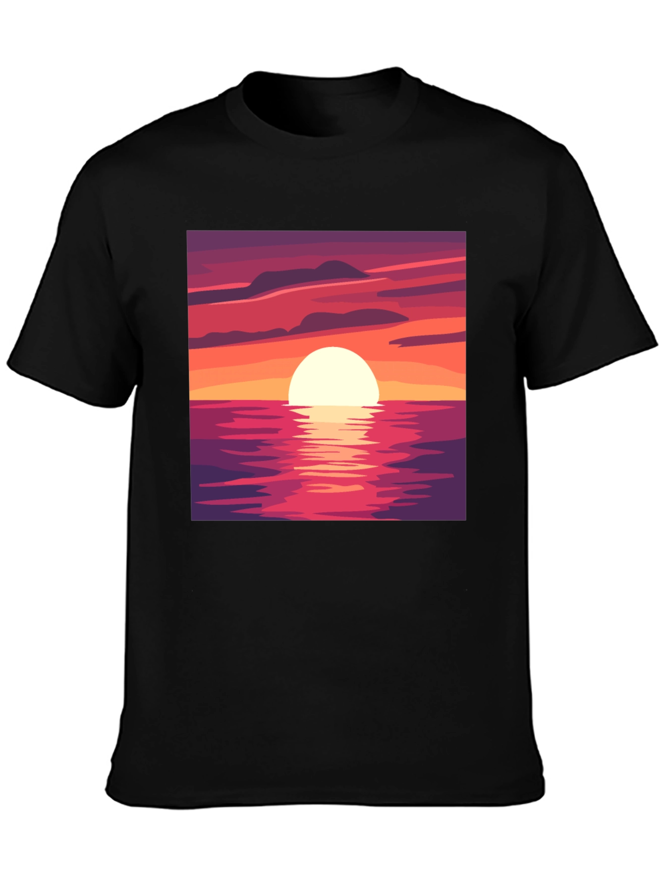 Sunset Graphic T-Shirt - Relaxed Fit