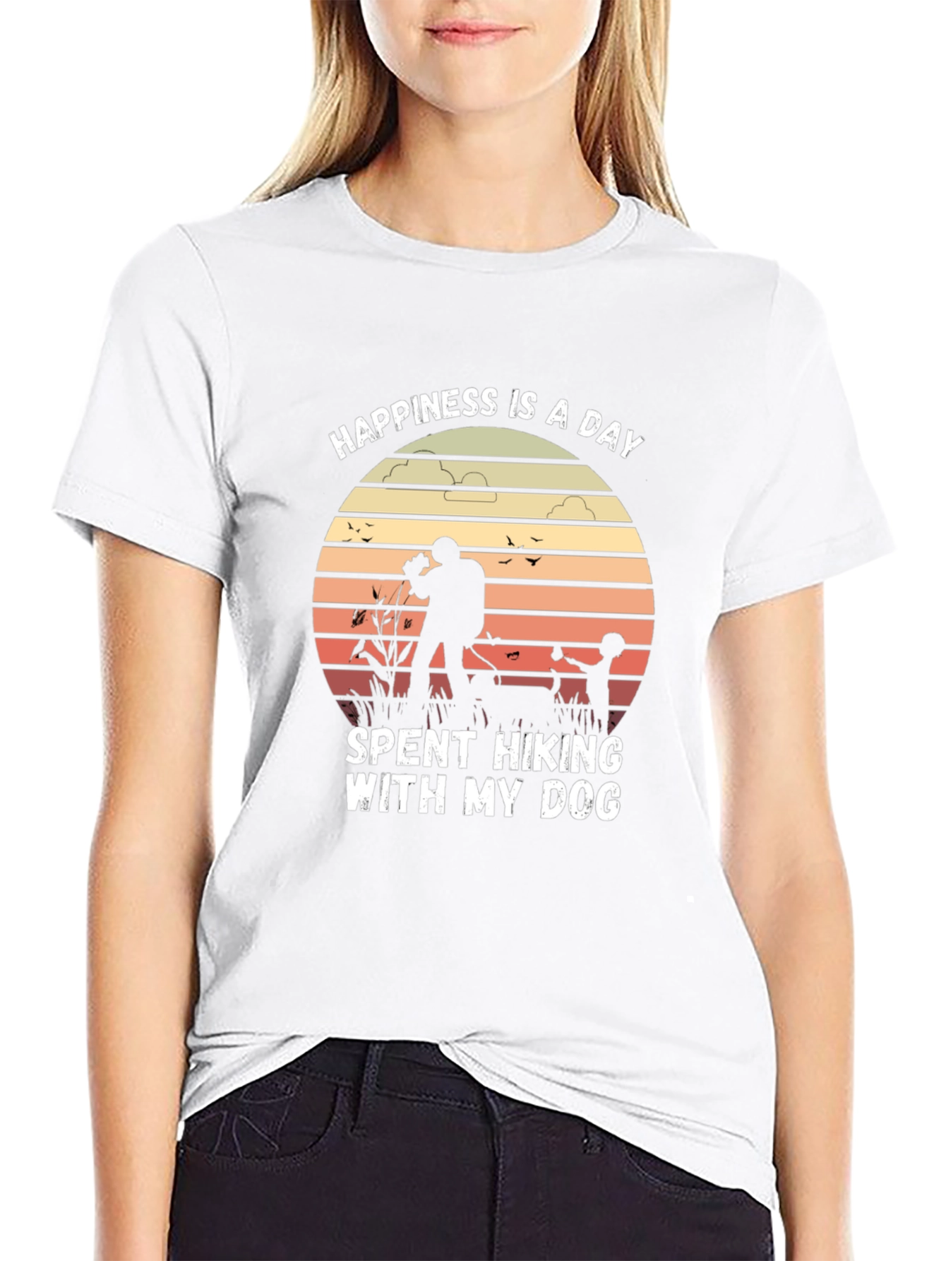 Hiking with Dog T-Shirt