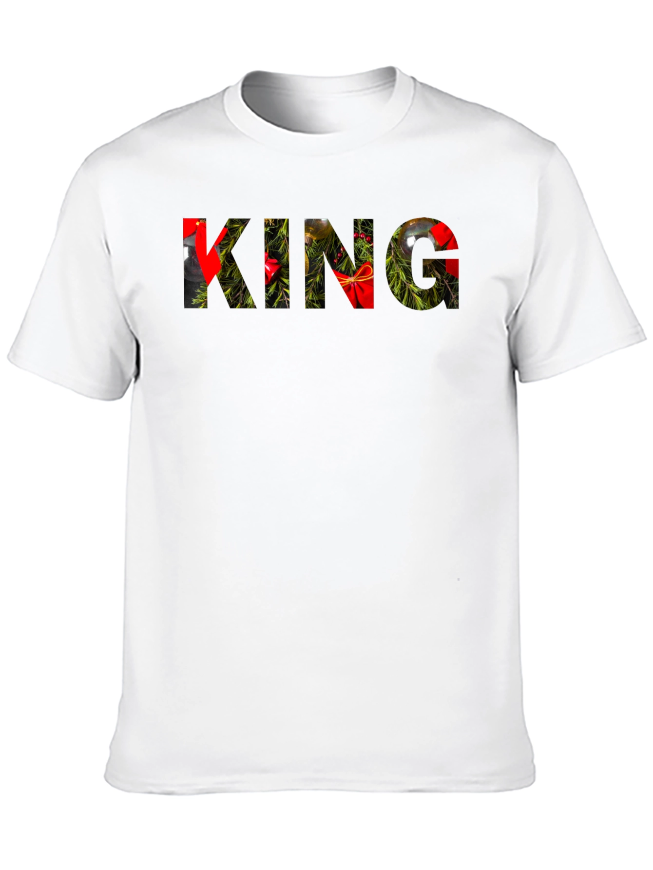 King Christmas Tee - Holiday Festive Shirt