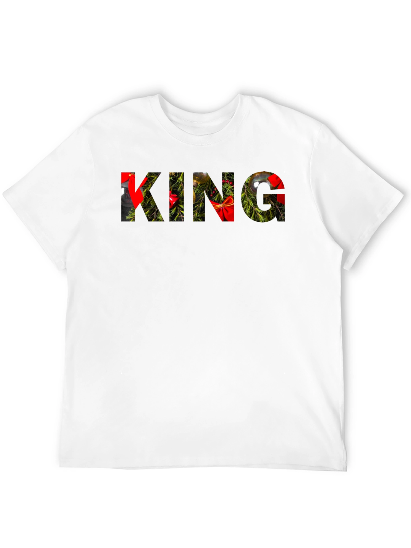 King Christmas Tee - Holiday Festive Shirt