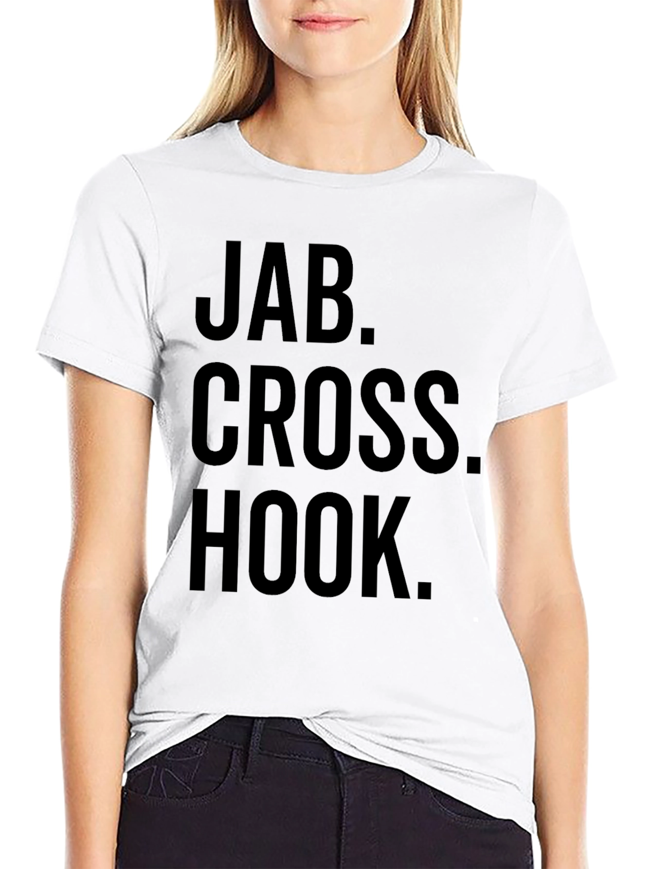 Jab Cross Hook Boxing Graphic T-Shirt