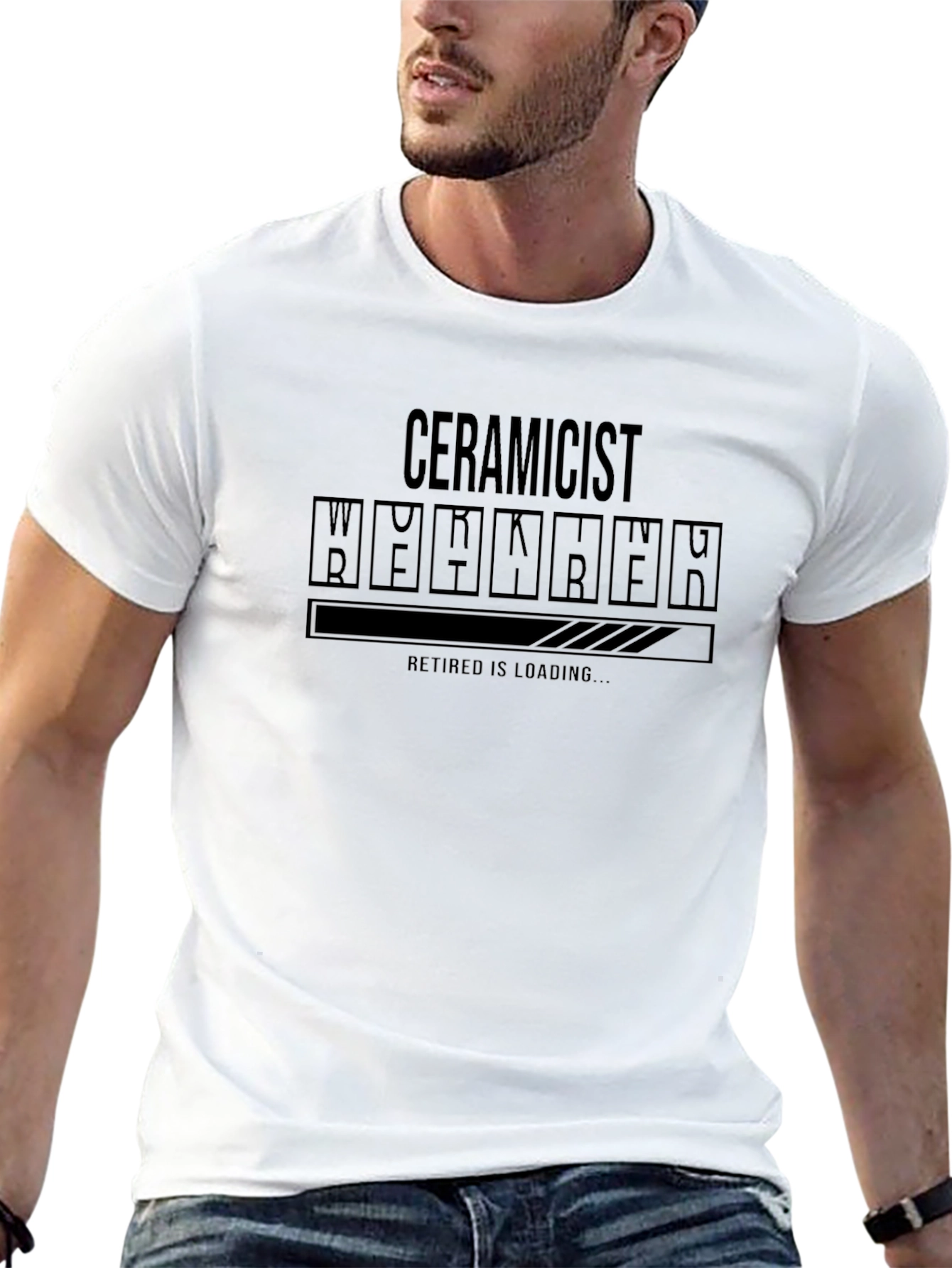 Ceramicist Retired is Loading T-Shirt - Black