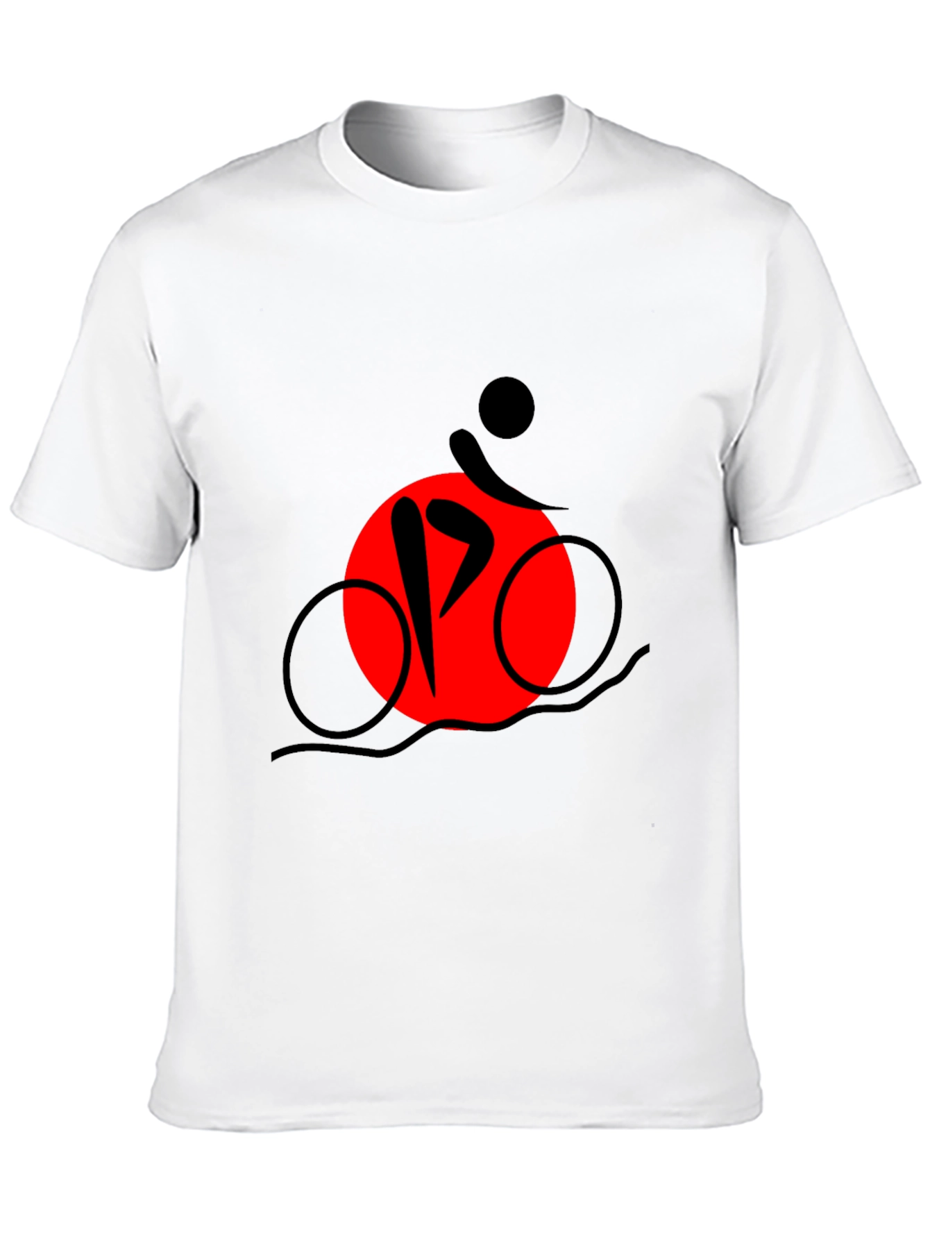 Triathlon Graphic Tee - Black