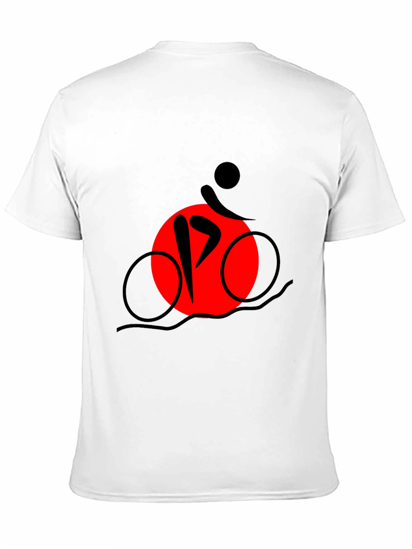 Triathlon Graphic Tee - Black