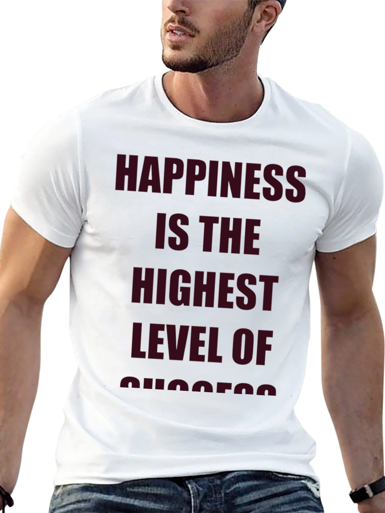 Happiness is the Highest Level of Success T-Shirt
