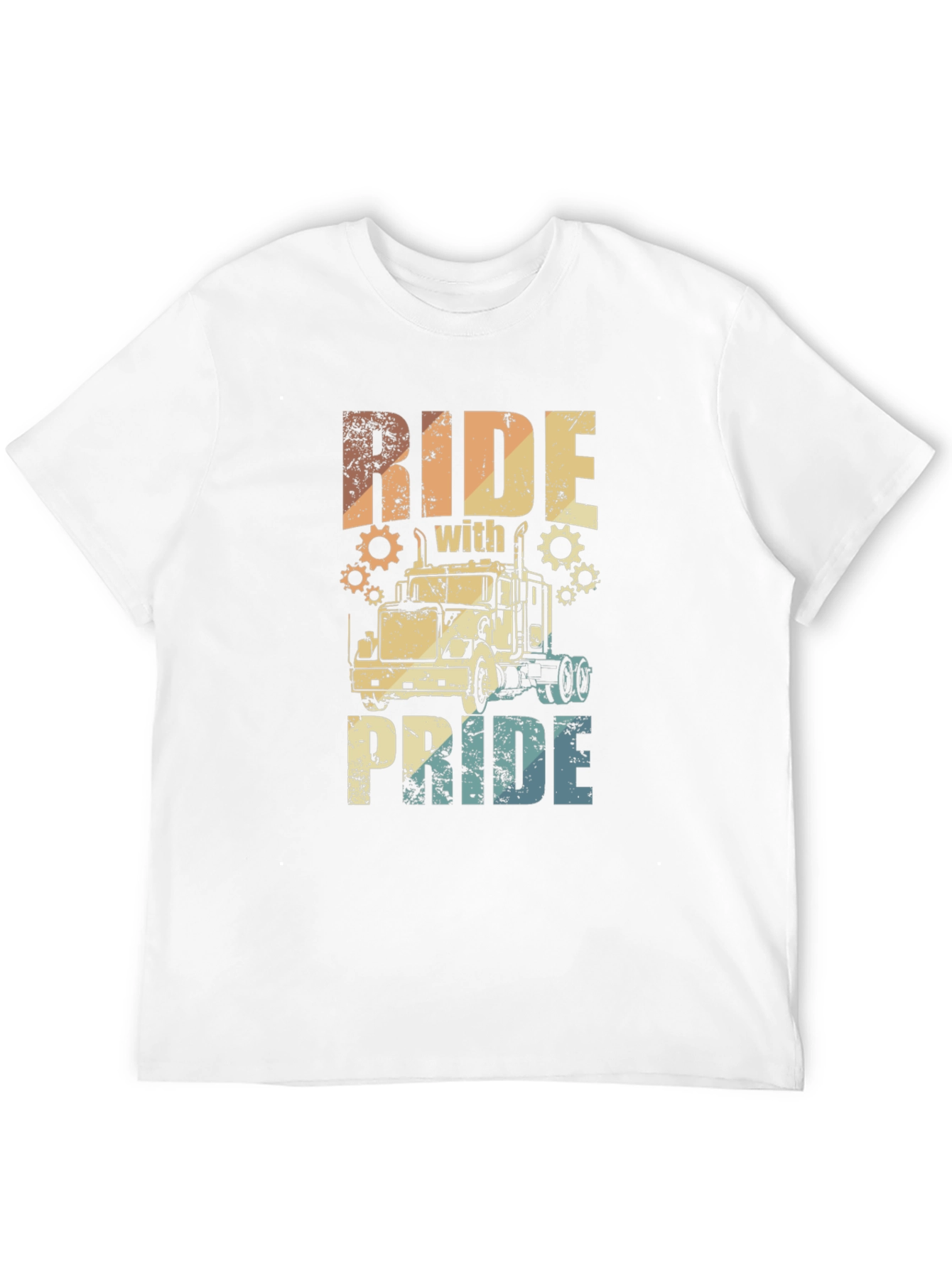 Ride With Pride Trucker T-Shirt