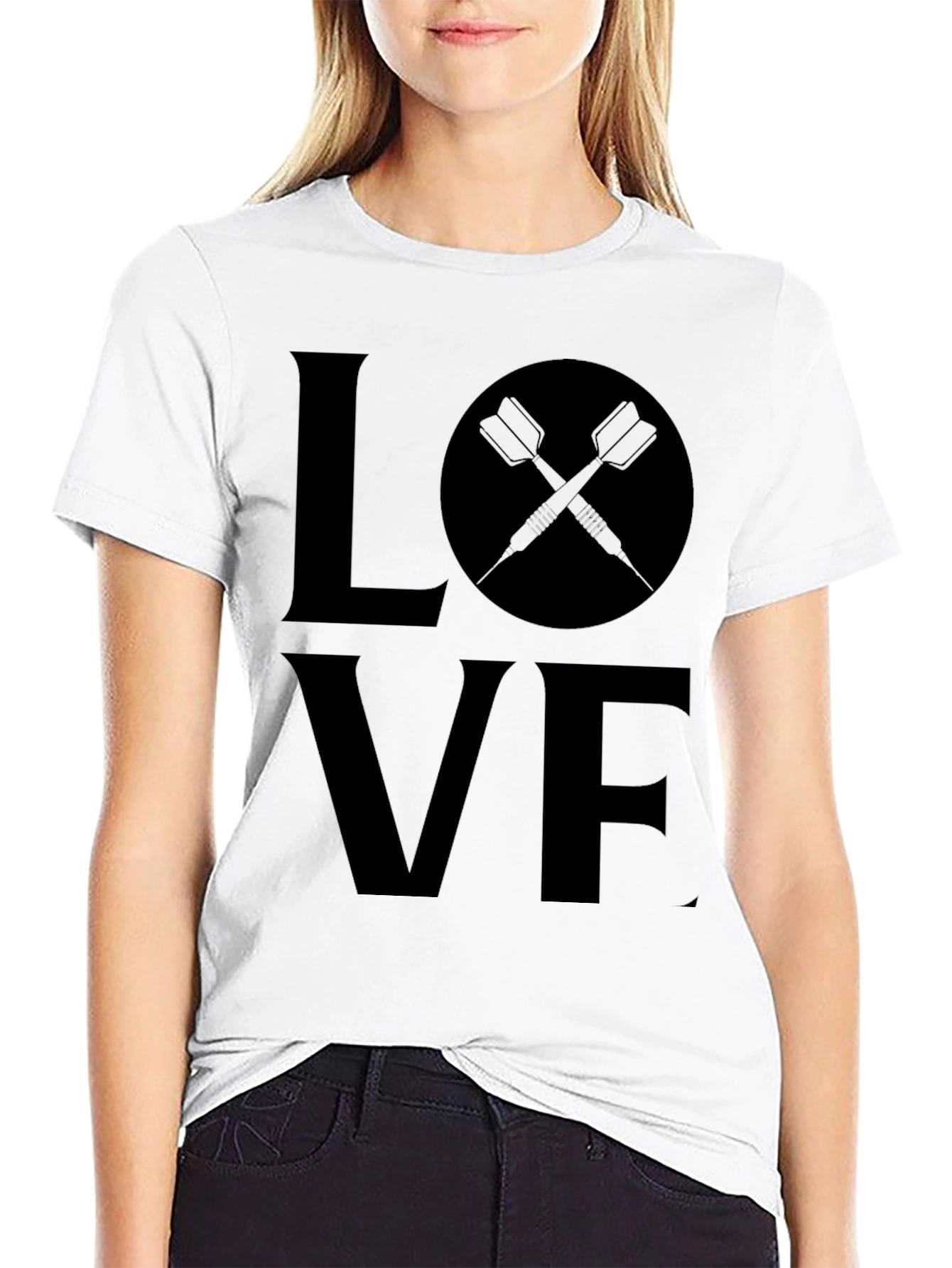 Love Darts Graphic Tee - Stylish Dart Player Apparel