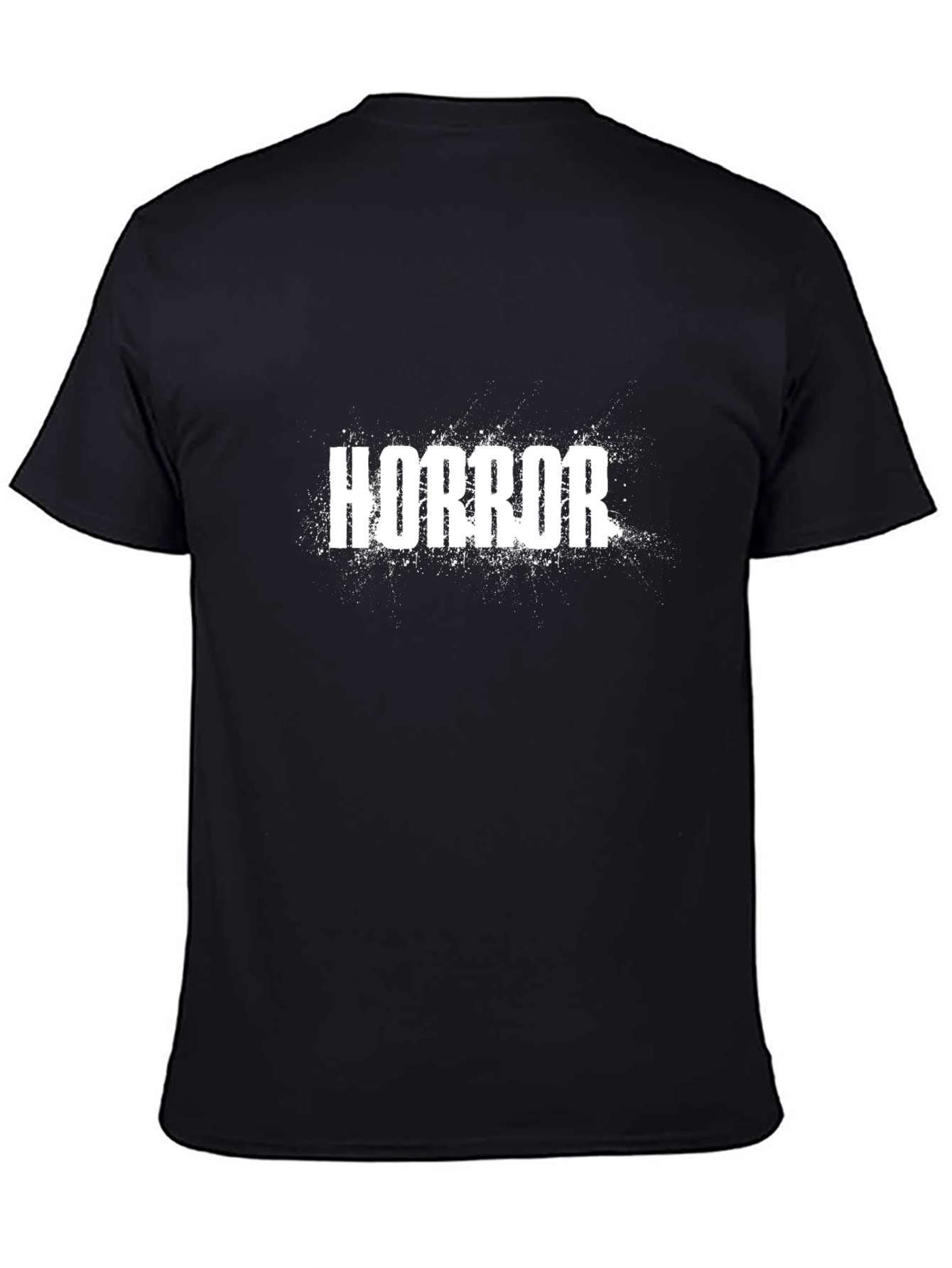 Horror Graphic T-Shirt - Black