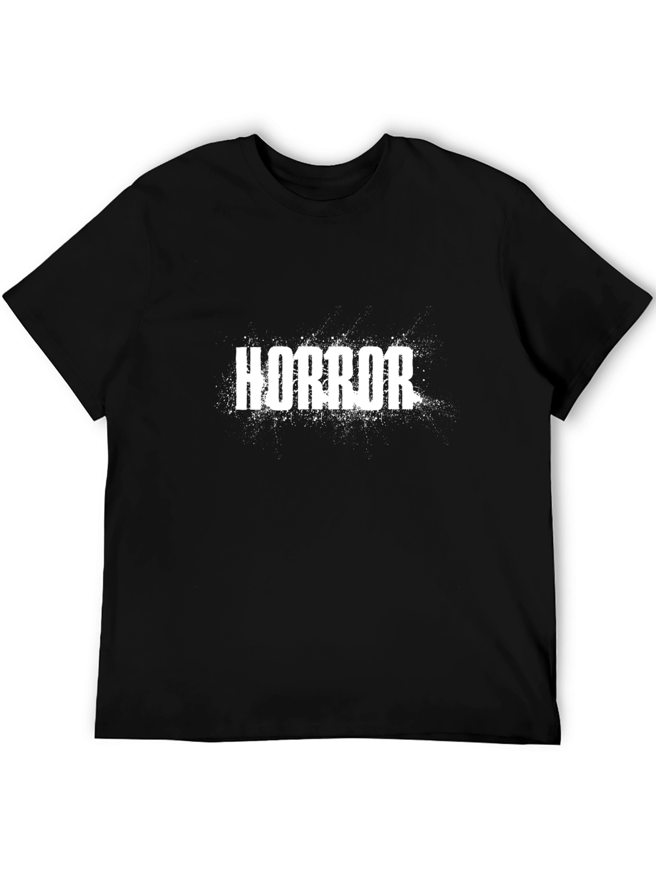Horror Graphic T-Shirt - Black