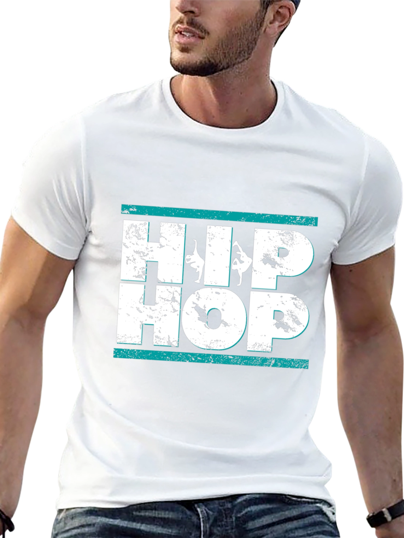 Urban Hip Hop Graphic T-Shirt