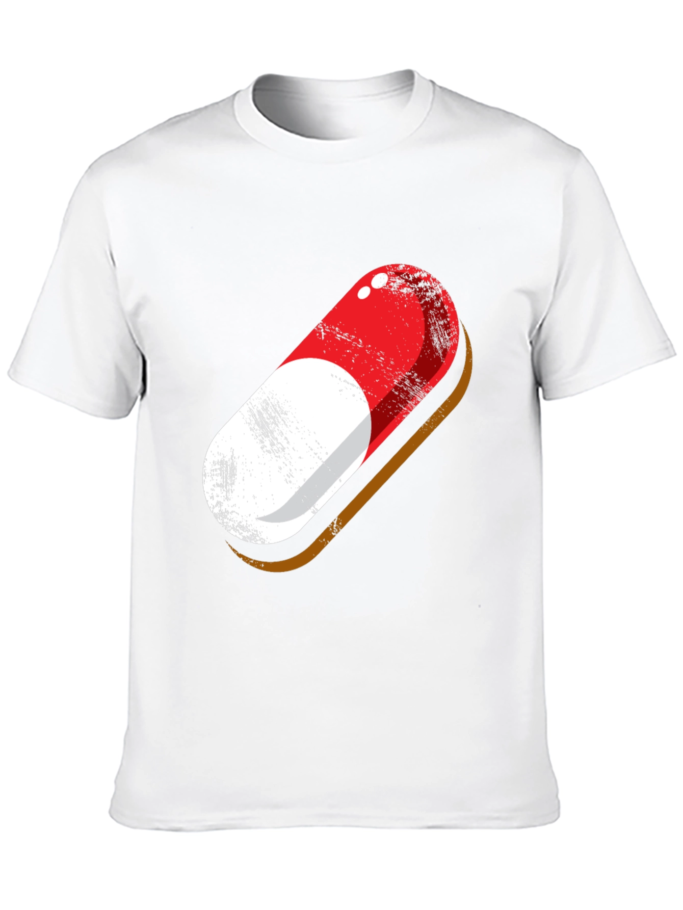 Pill Graphic Tee - Stylish Statement T-Shirt