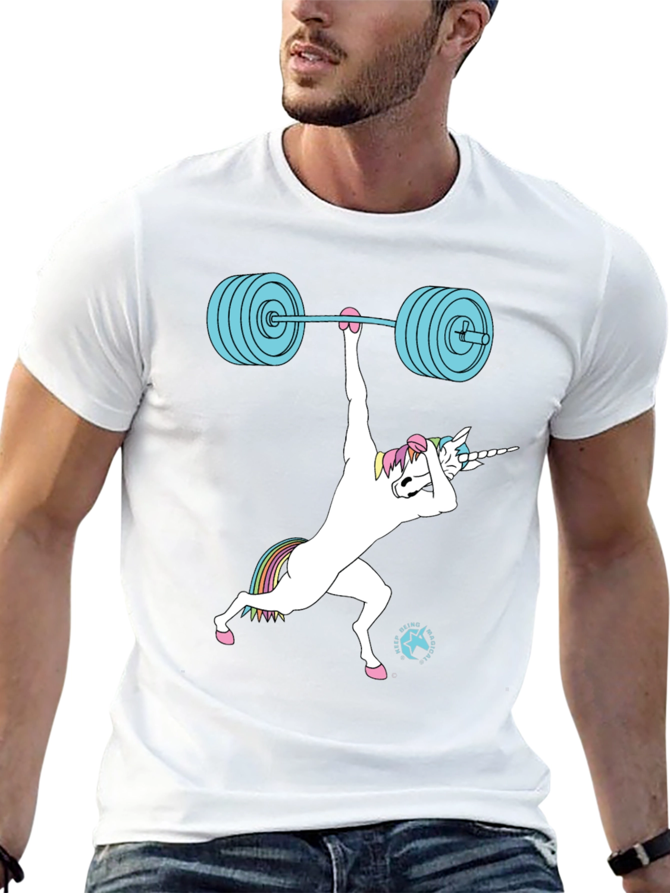 Unicorn Weightlifting T-Shirt