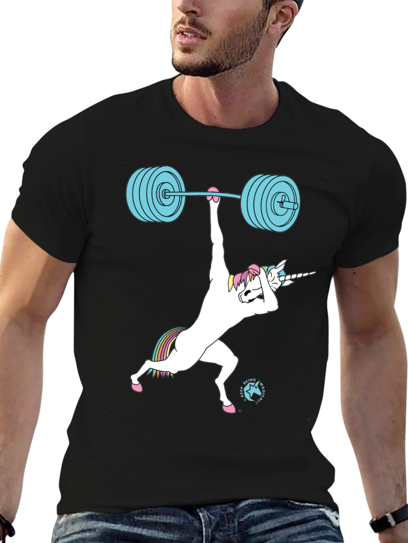 Unicorn Weightlifting T-Shirt