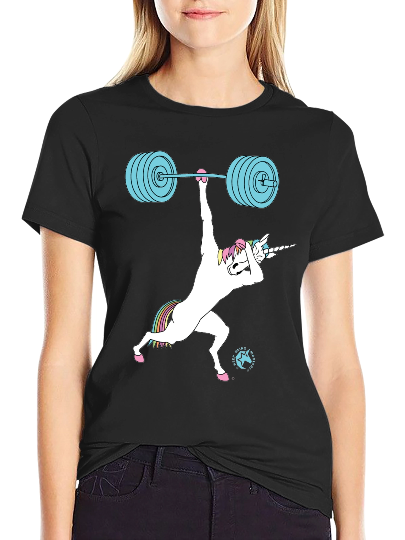 Unicorn Weightlifting T-Shirt