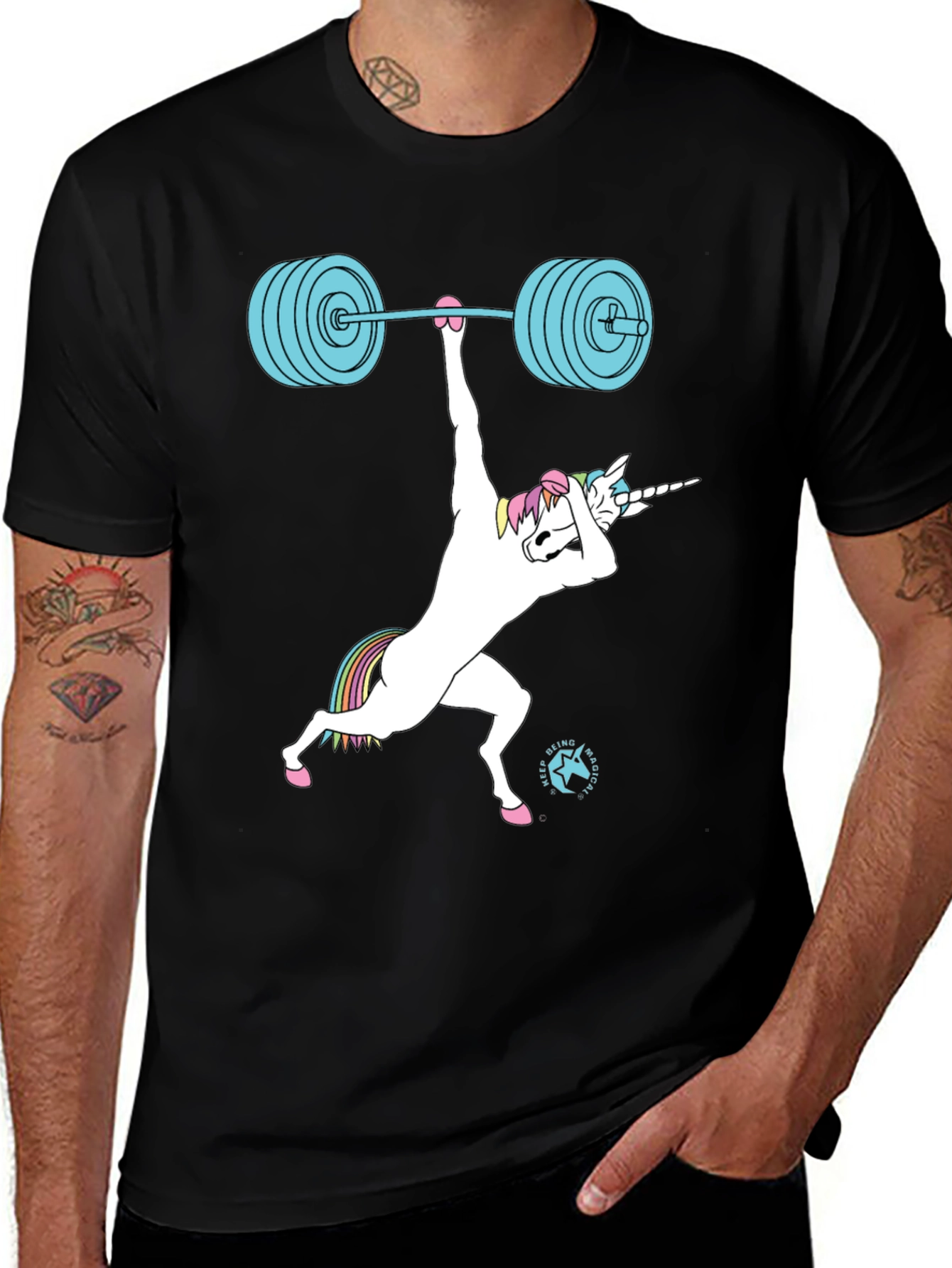 Unicorn Weightlifting T-Shirt