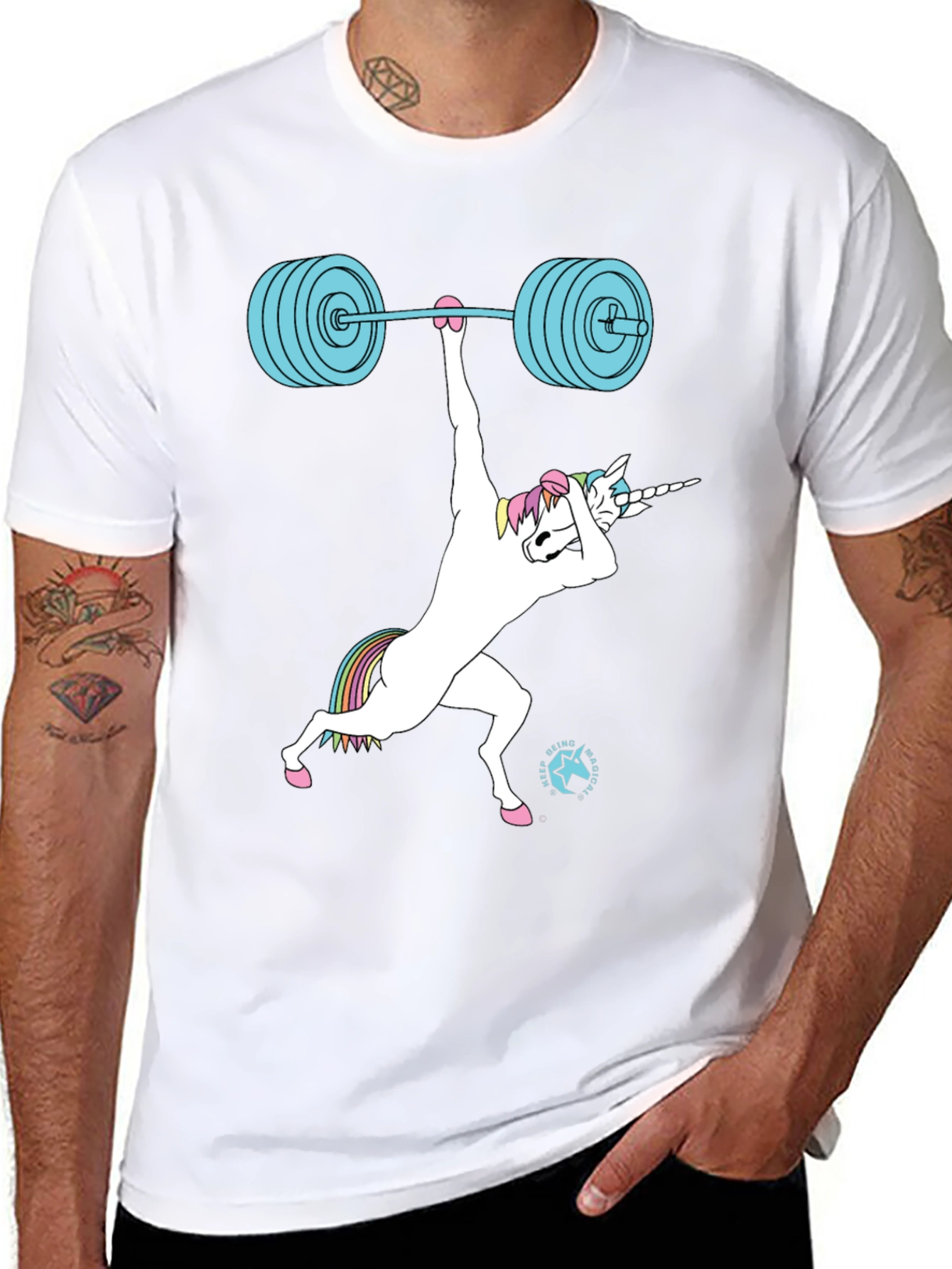 Unicorn Weightlifting T-Shirt