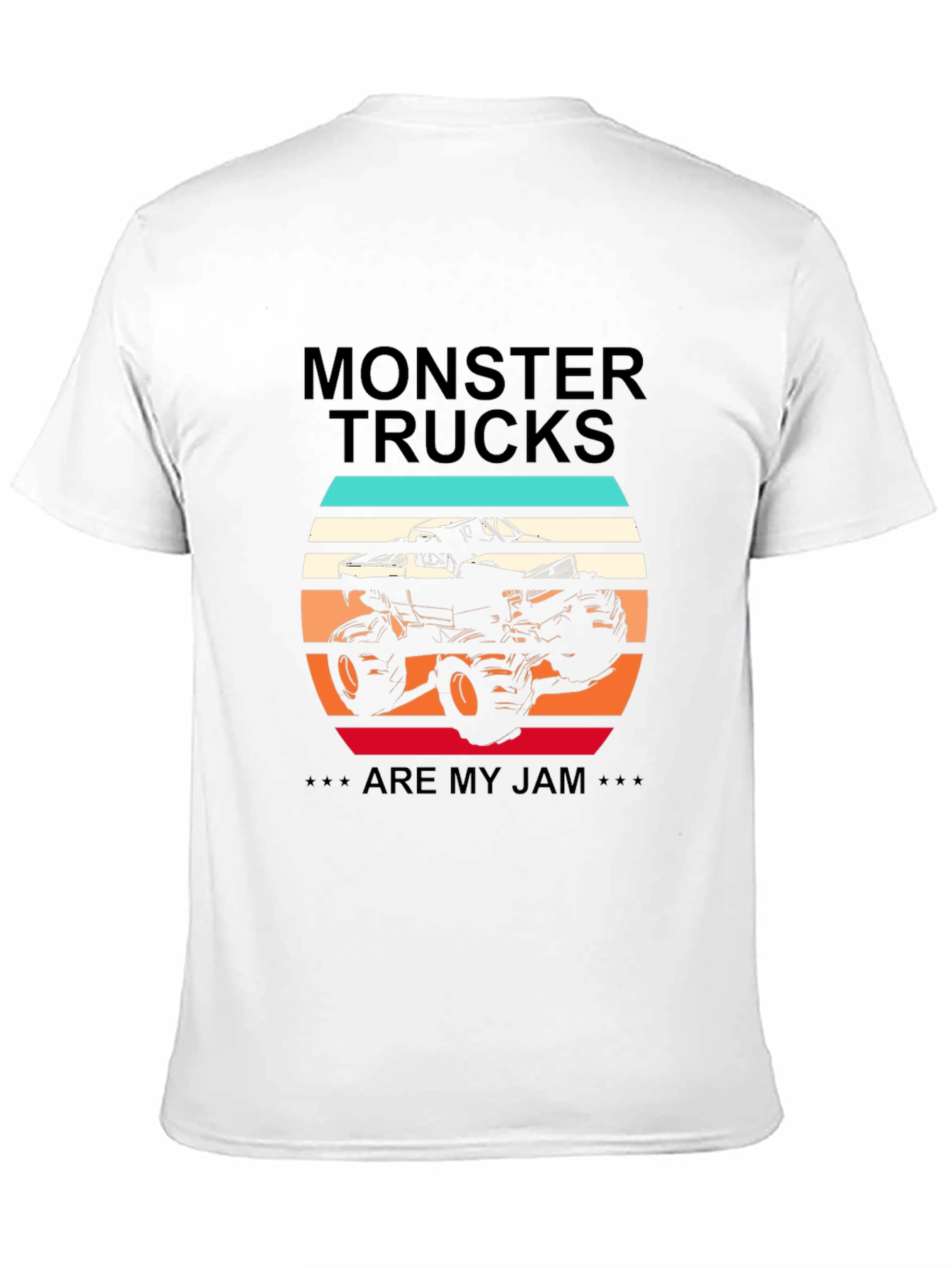 Monster Trucks Are My Jam Graphic Tee
