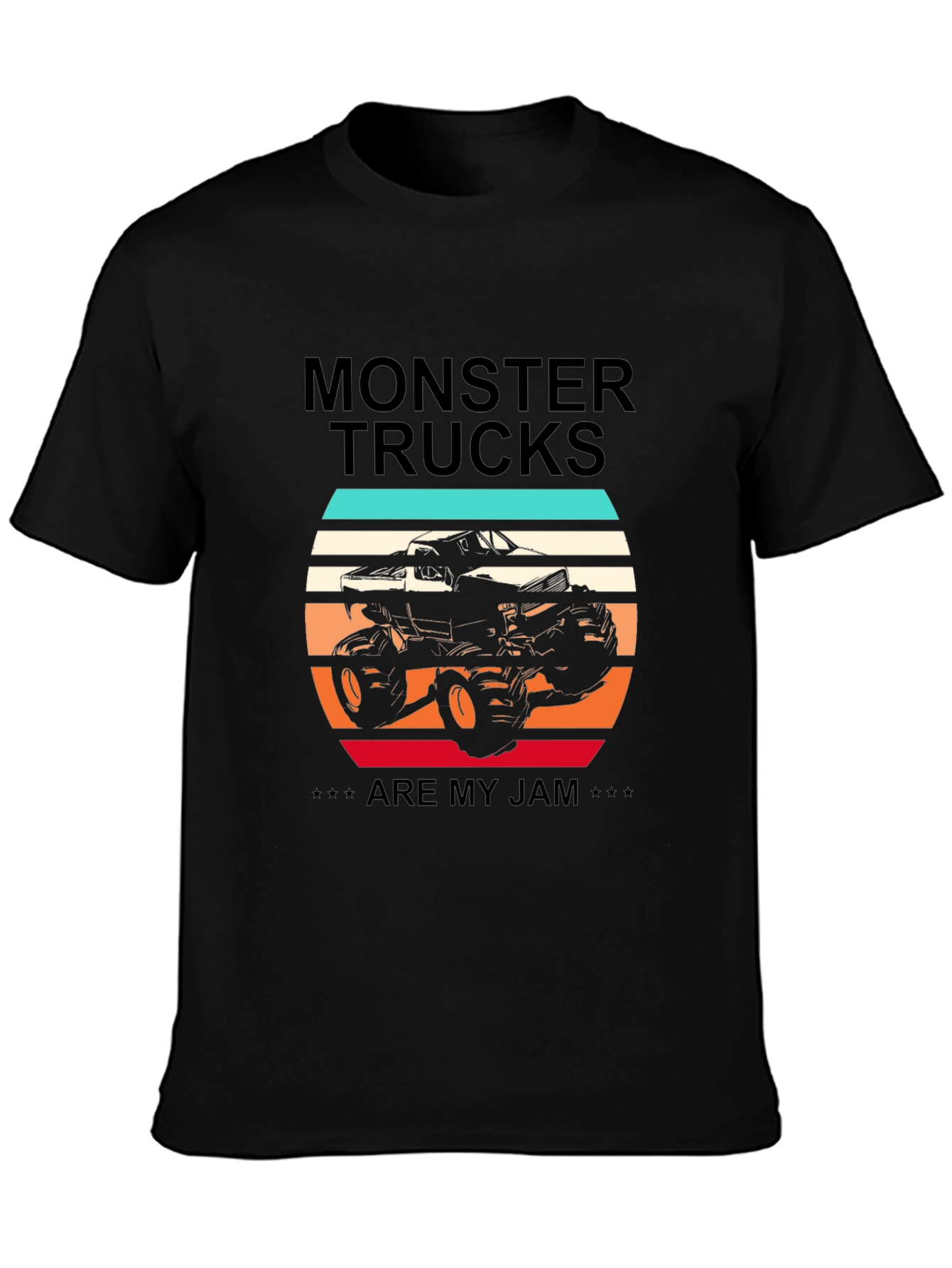 Monster Trucks Are My Jam Graphic Tee
