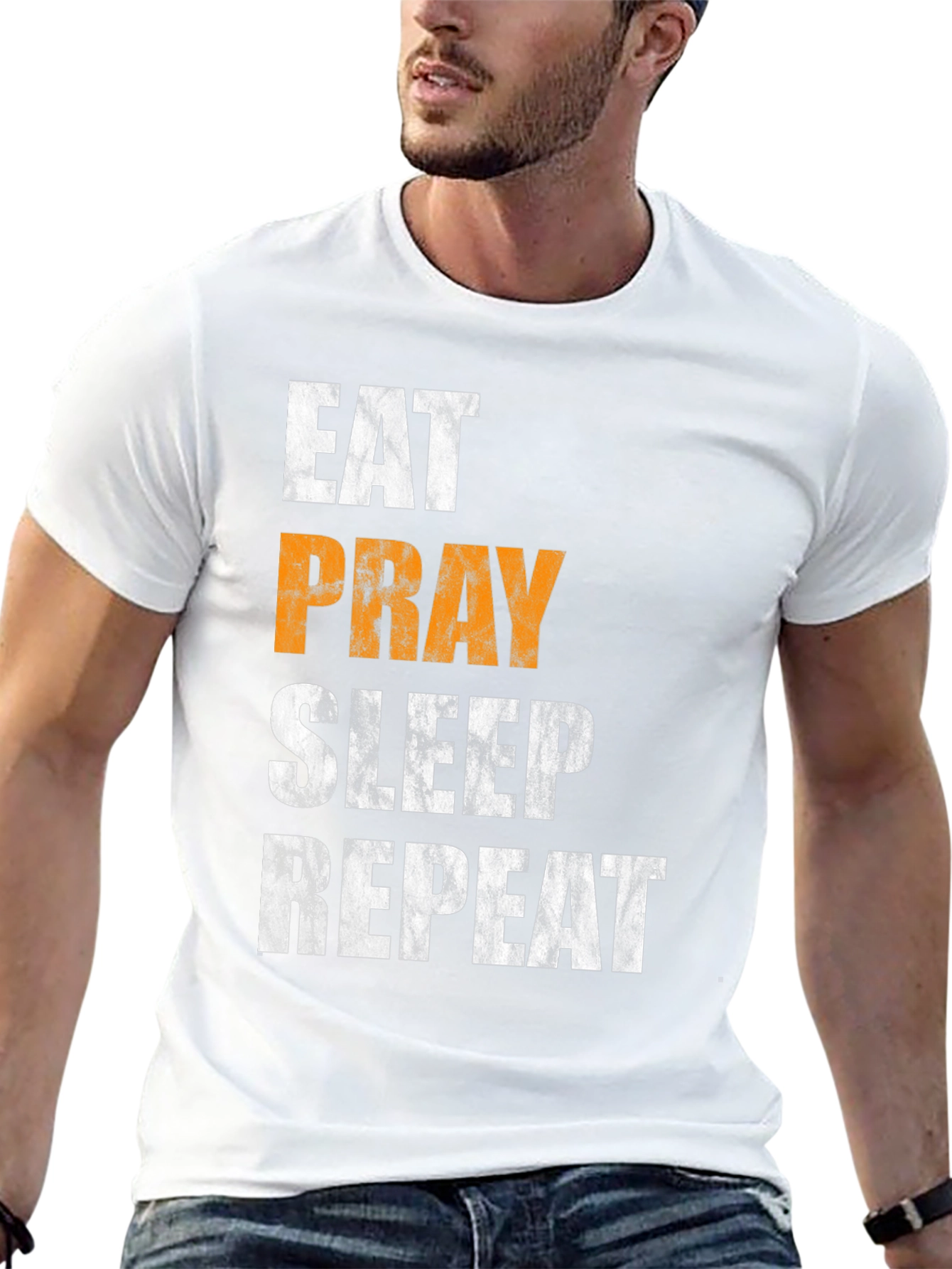 Eat Pray Sleep Repeat T-Shirt