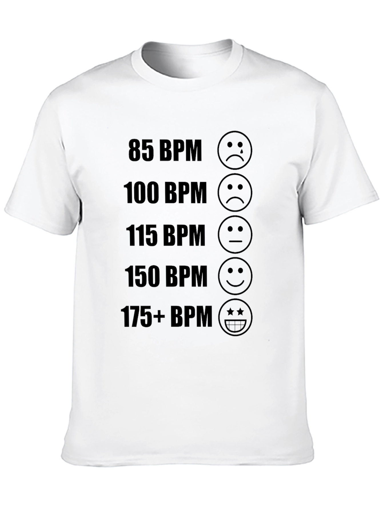BPM Mood Black T-Shirt