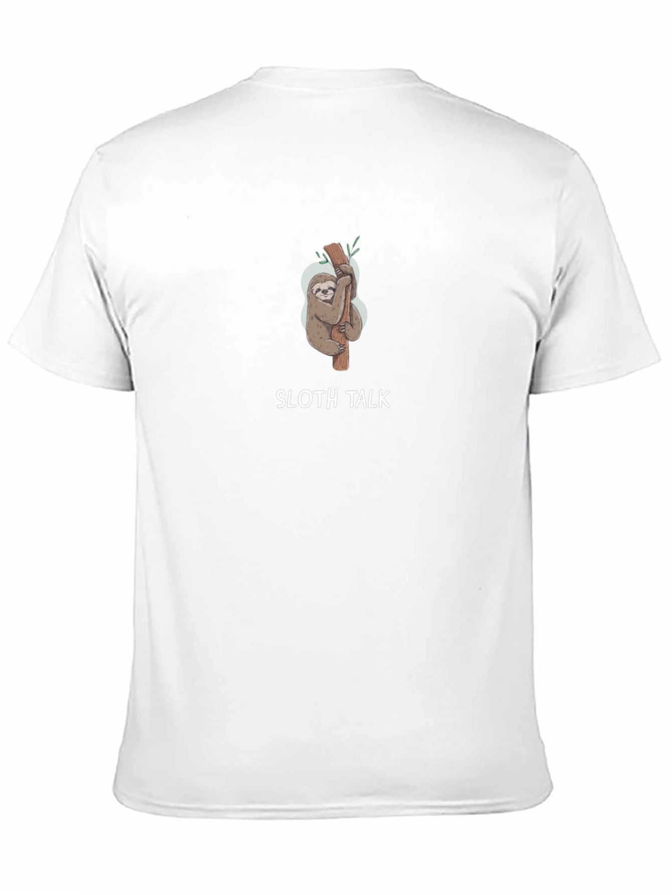 Sloth Talk Graphic Tee - Relaxed Fit