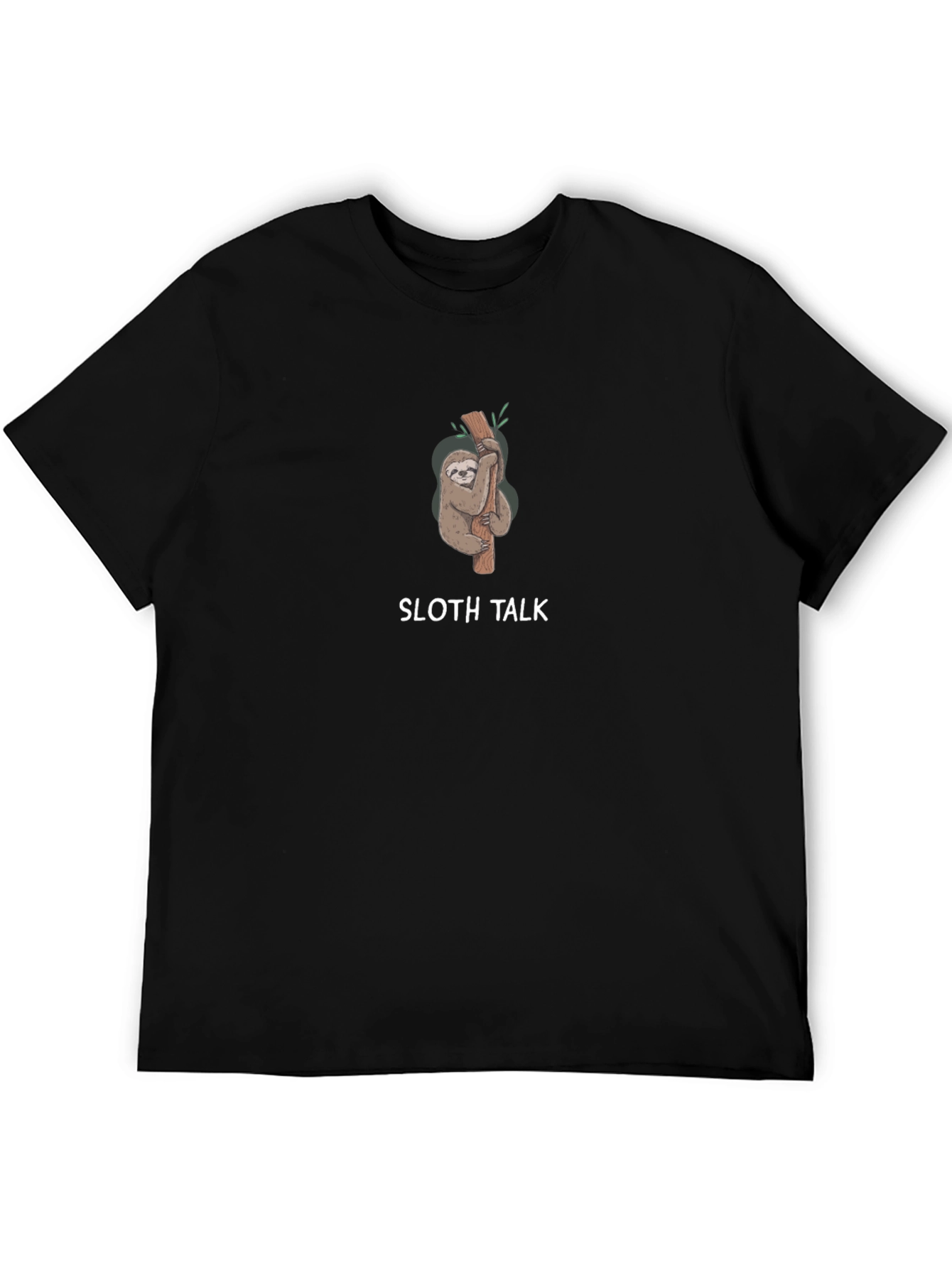 Sloth Talk Graphic Tee - Relaxed Fit