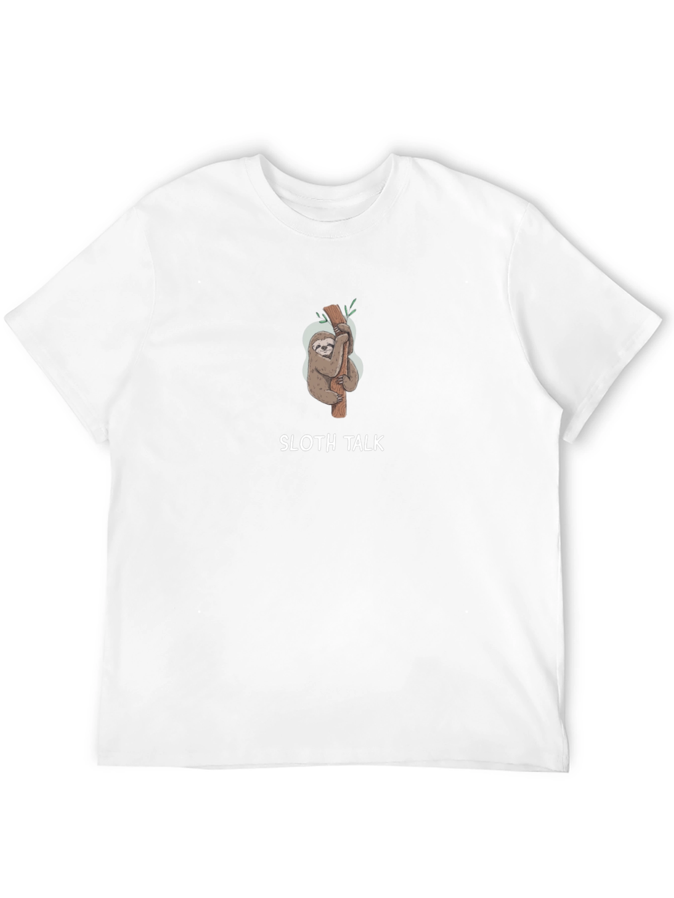 Sloth Talk Graphic Tee - Relaxed Fit