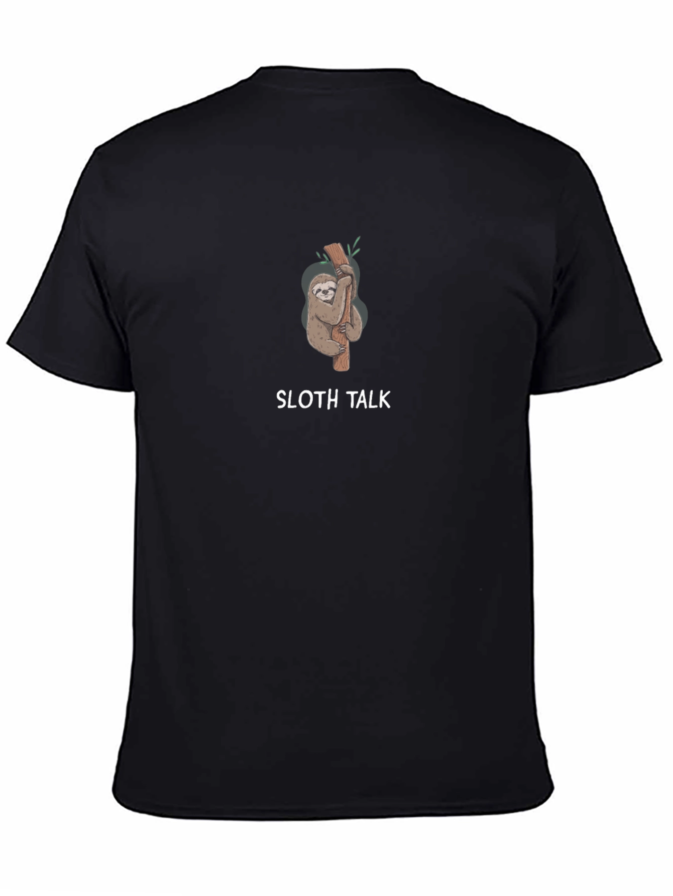 Sloth Talk Graphic Tee - Relaxed Fit