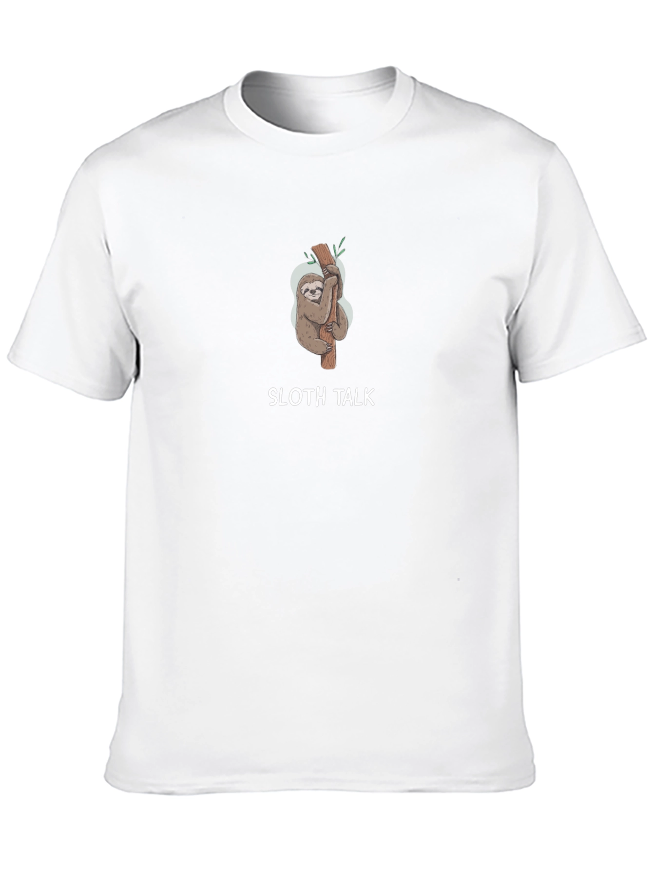 Sloth Talk Graphic Tee - Relaxed Fit