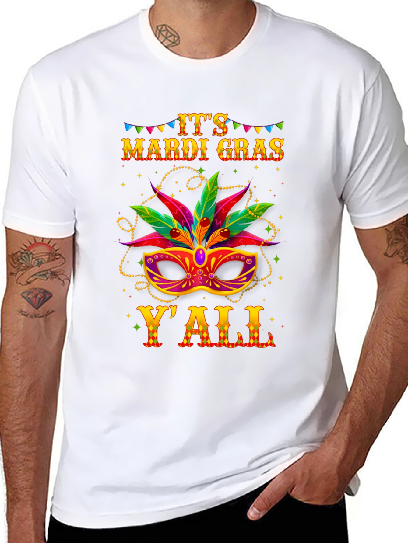 Mardi Gras T-Shirt: Its Mardi Gras Yall!